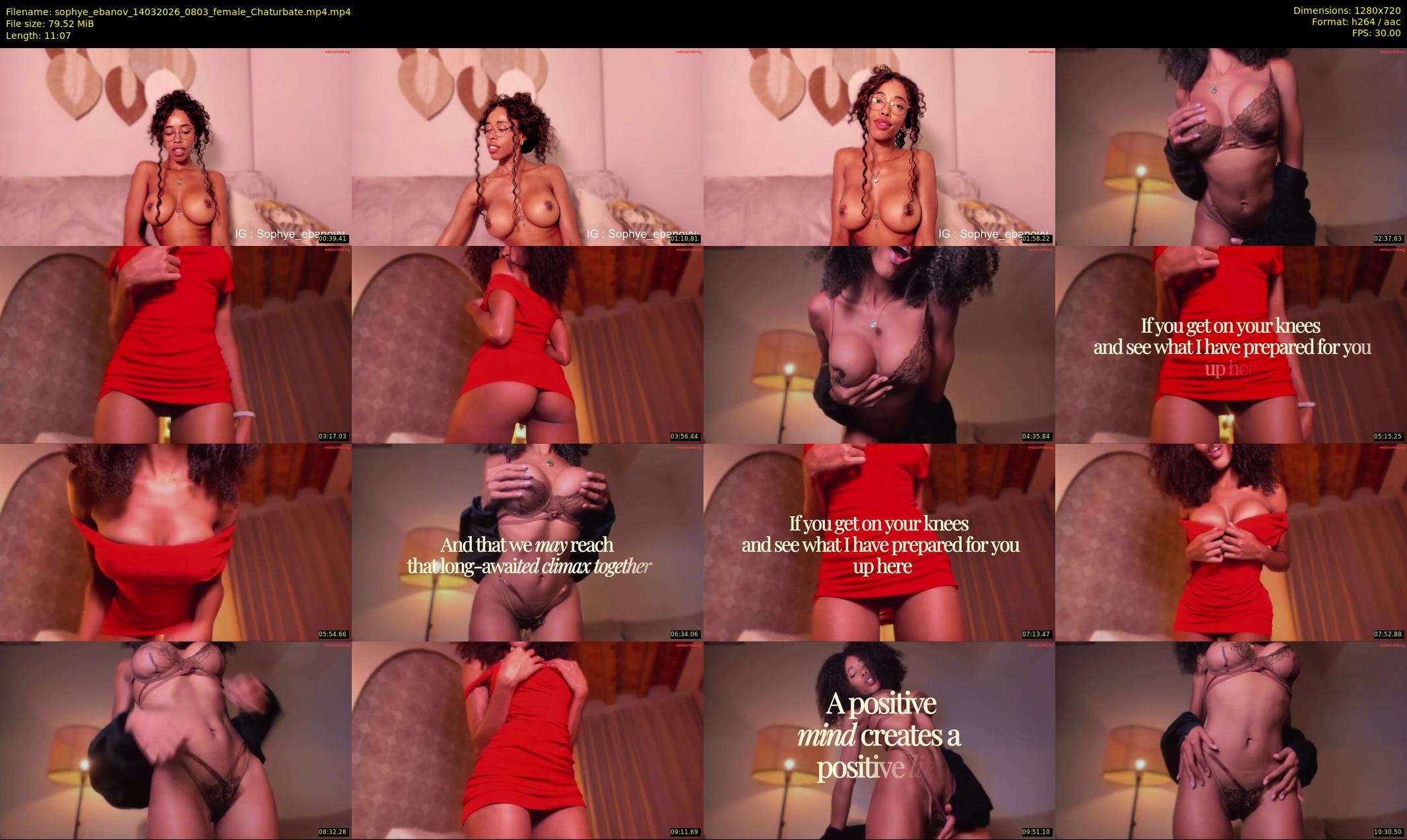 sophye_ebanov — 12 minute Chaturbate female cam show recording, 720p, Mar 14, 2026
