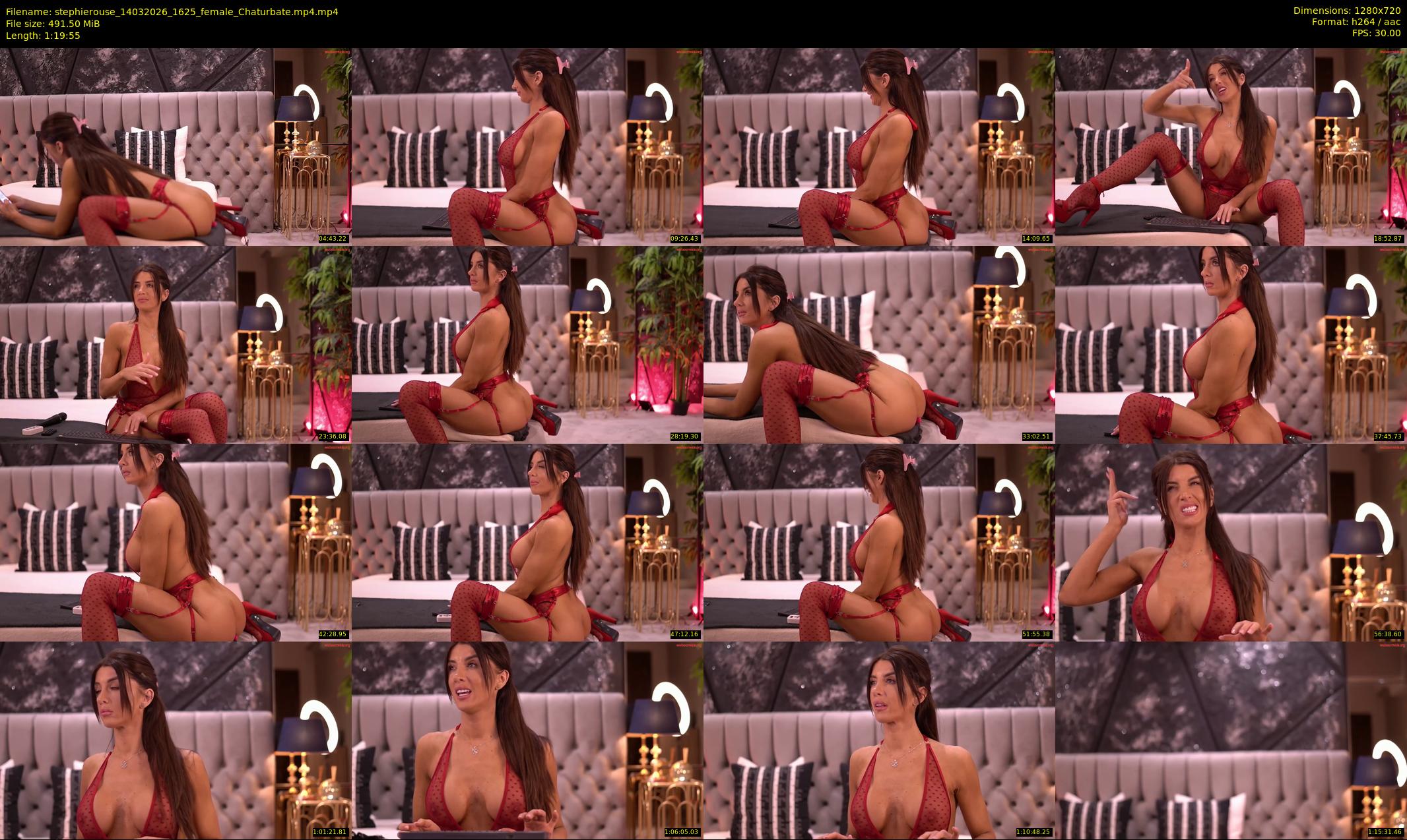 stephierouse — 80 minute Chaturbate female cam show recording, 720p, Mar 14, 2026
