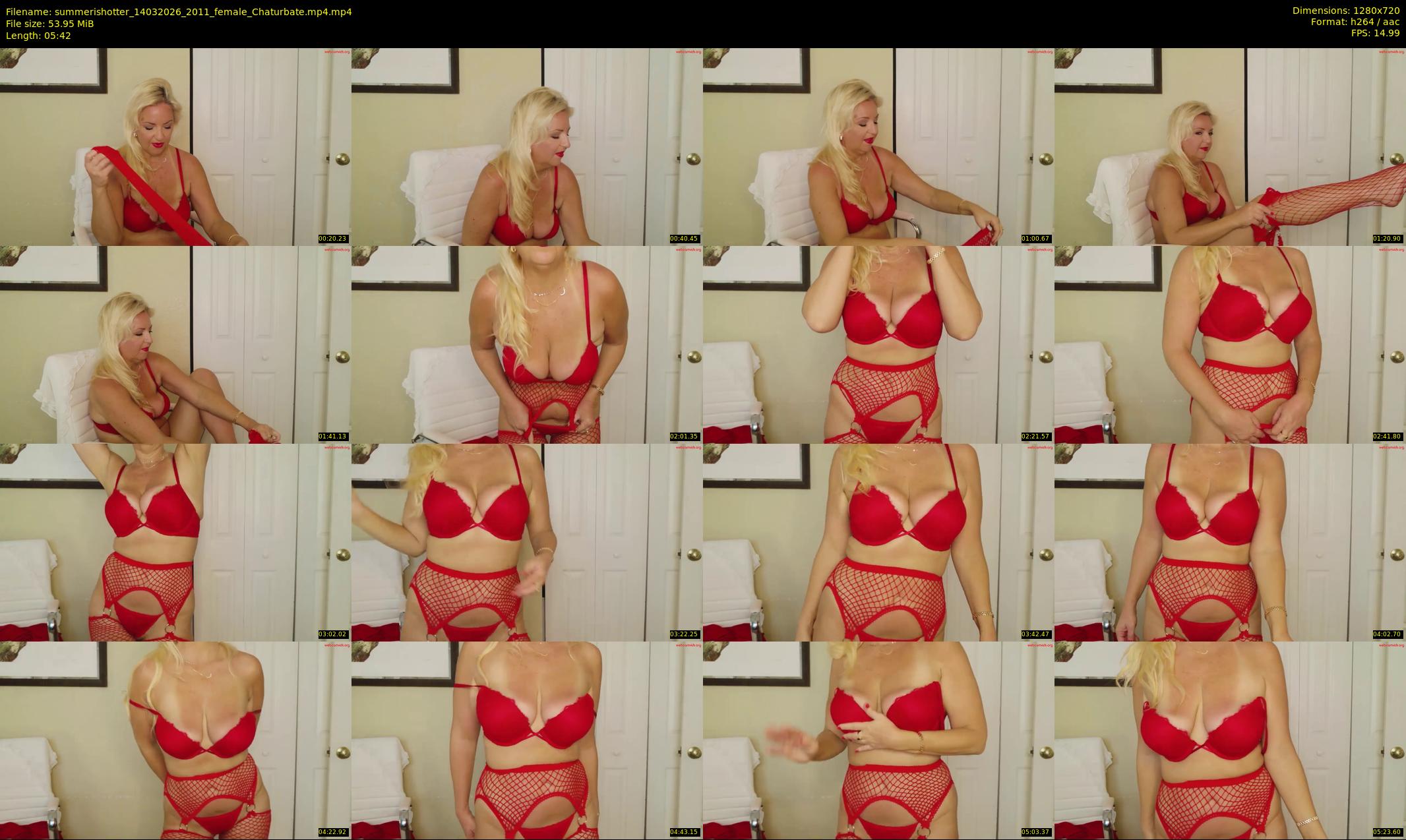 summerishotter — 6 minute Chaturbate female cam show recording, 720p, Mar 14, 2026