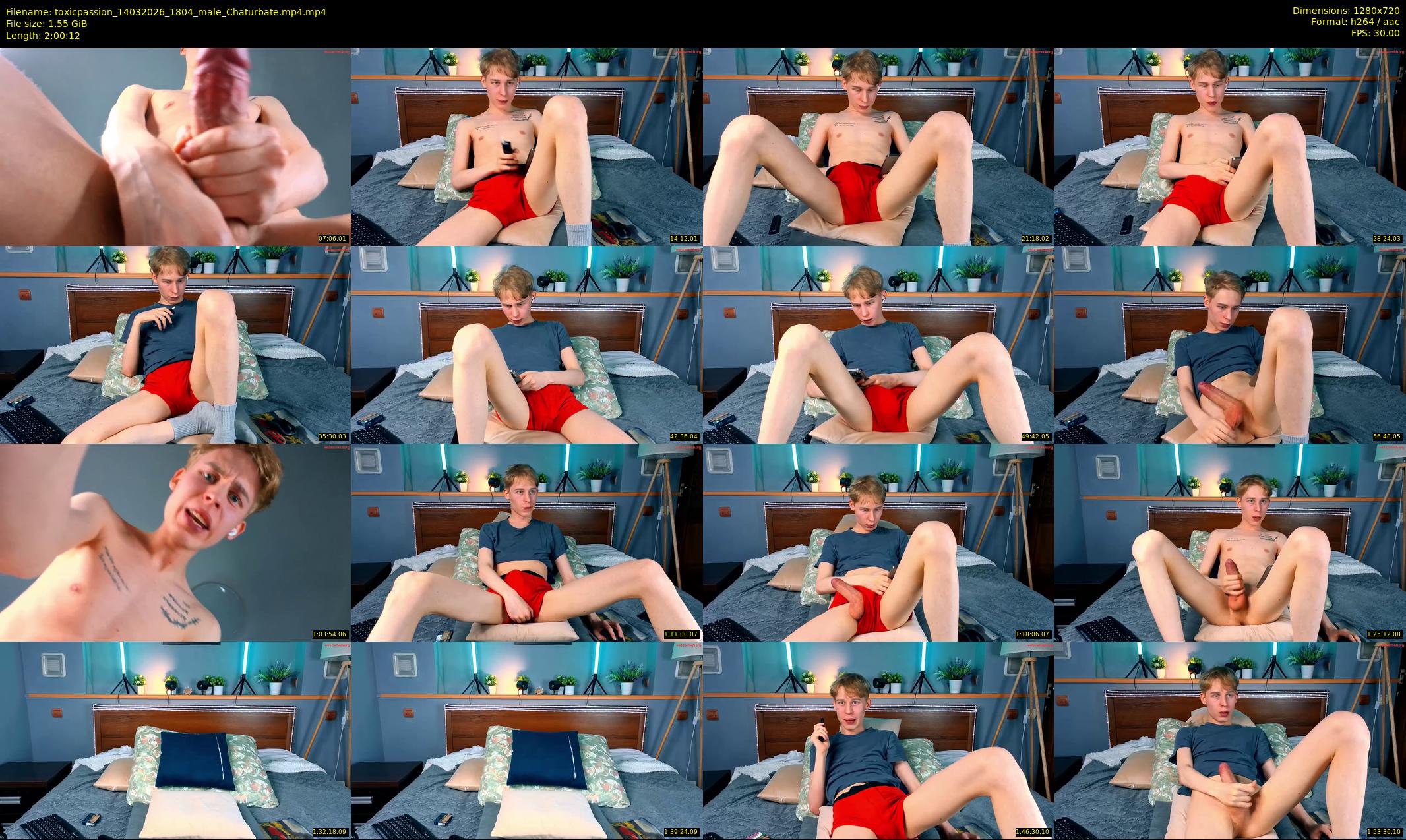toxicpassion — 121 minute Chaturbate male cam show recording, 720p, Mar 14, 2026