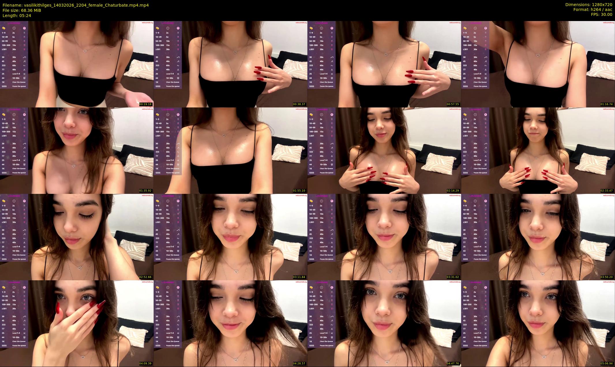 vasilikithilges — 6 minute Chaturbate female cam show recording, 720p, Mar 14, 2026