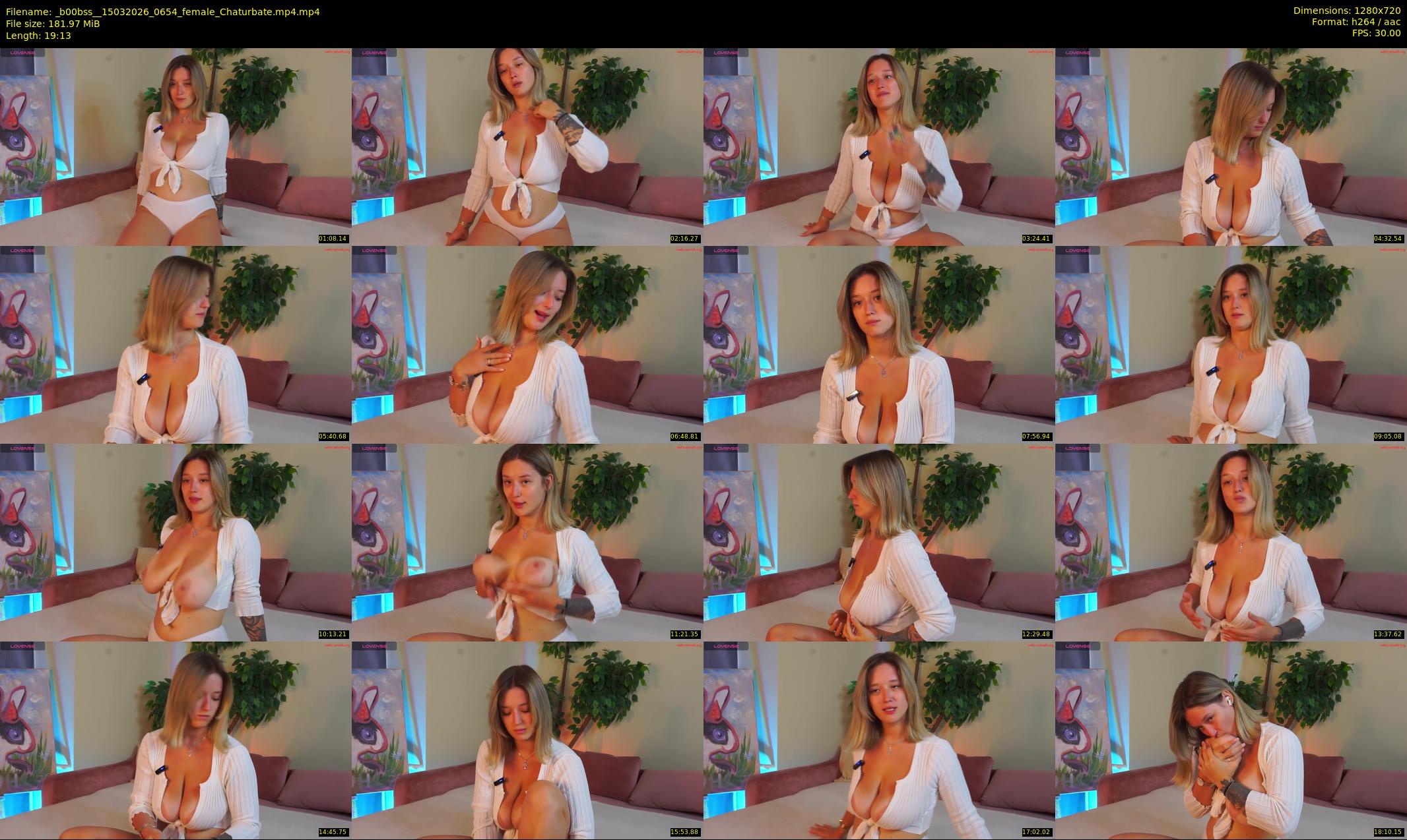 _b00bss_ — 20 minute Chaturbate female cam show recording, 720p, Mar 15, 2026