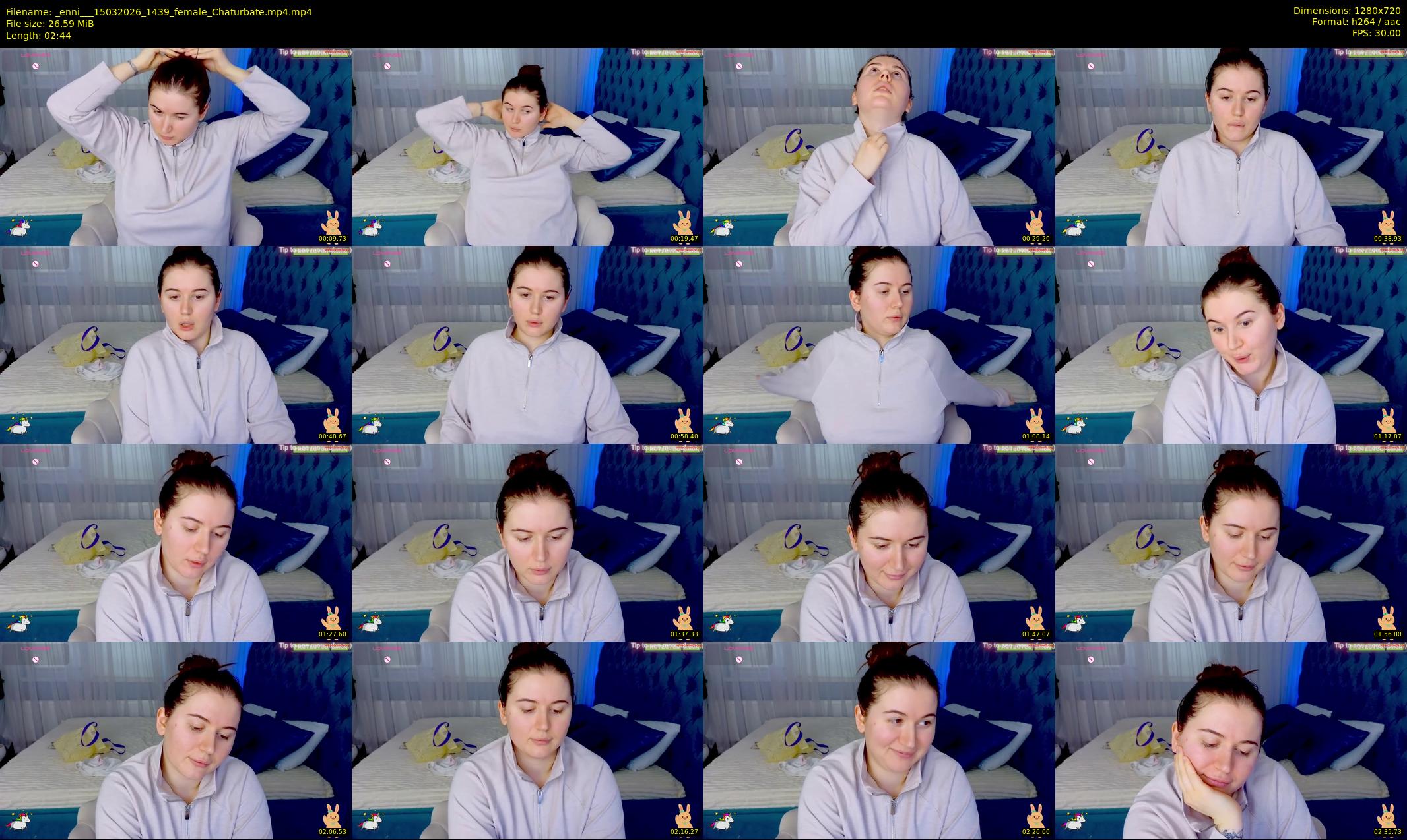 _enni__ — 3 minute Chaturbate female cam show recording, 720p, Mar 15, 2026