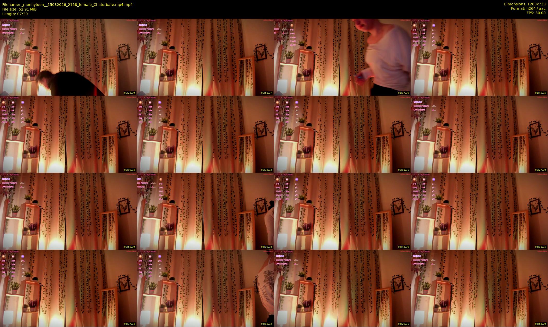_monnytoon_ — 8 minute Chaturbate female cam show recording, 720p, Mar 15, 2026