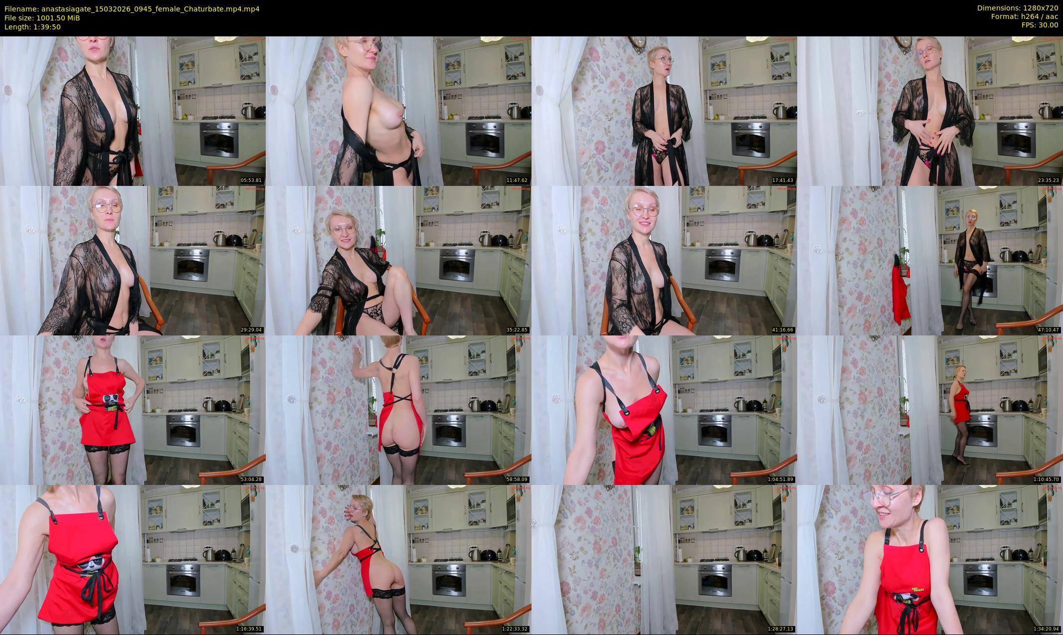 anastasiagate — 100 minute Chaturbate female cam show recording, 720p, Mar 15, 2026