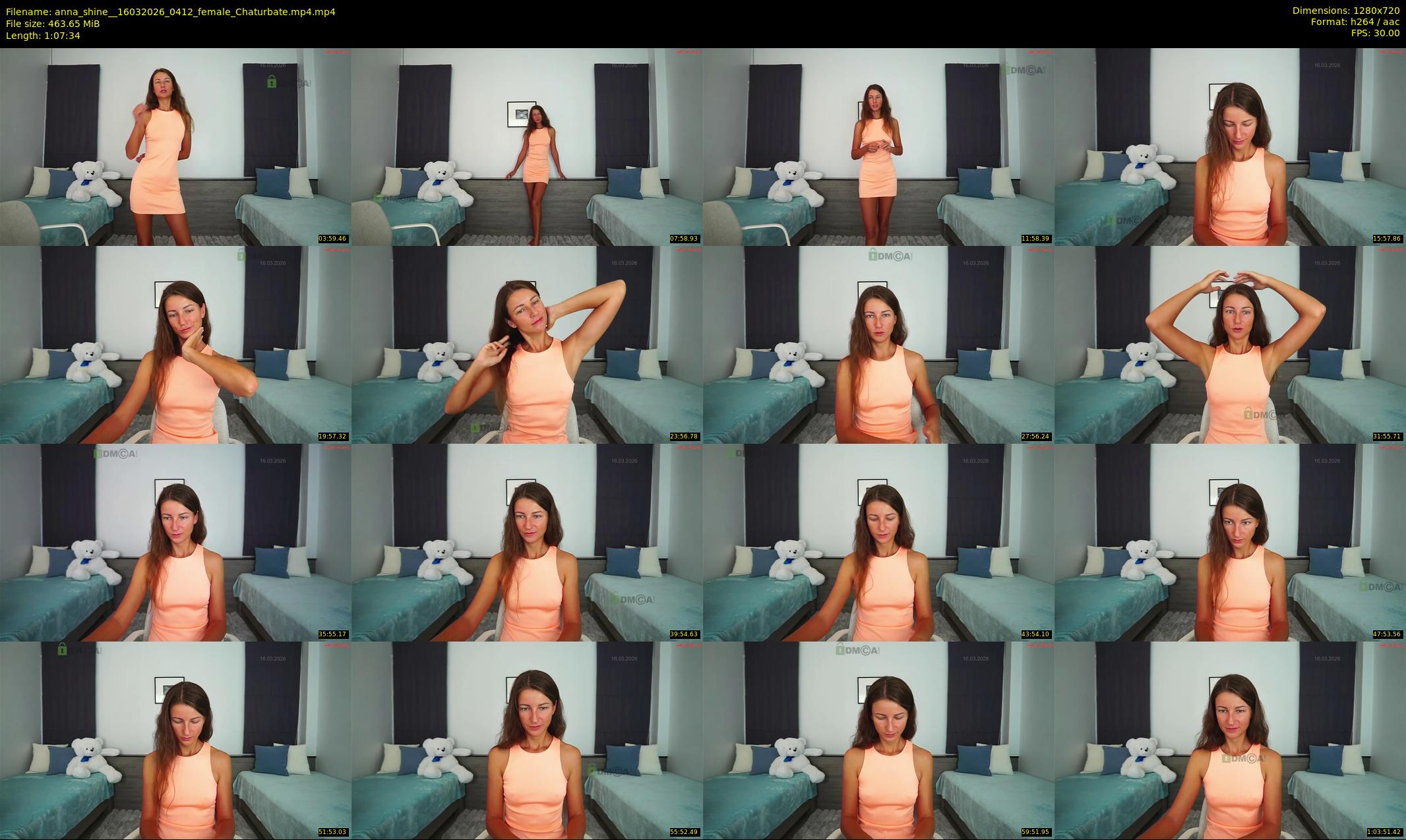 anna_shine_ — 68 minute Chaturbate female cam show recording, 720p, Mar 16, 2026