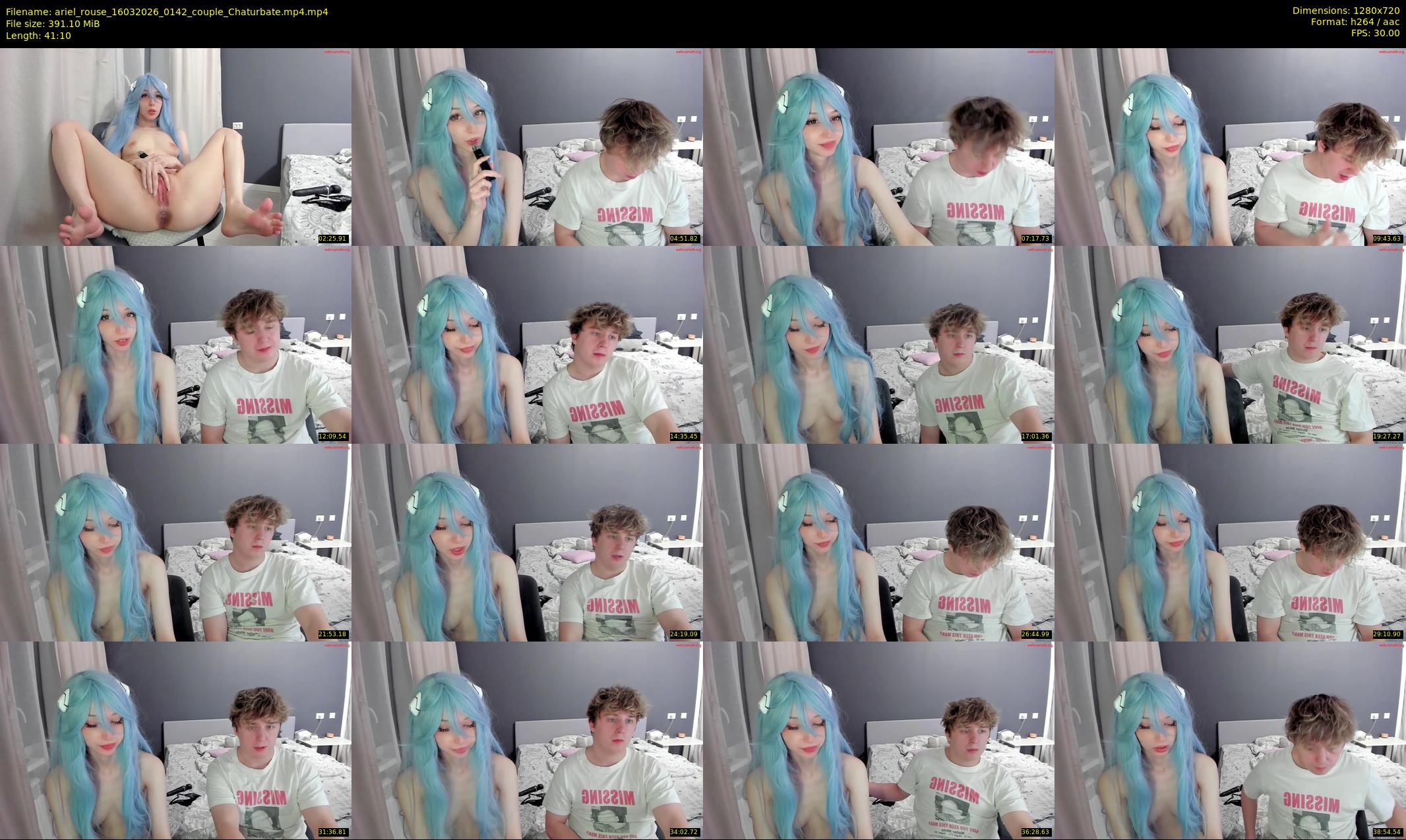 ariel_rouse — 42 minute Chaturbate female cam show recording, 720p, Mar 16, 2026