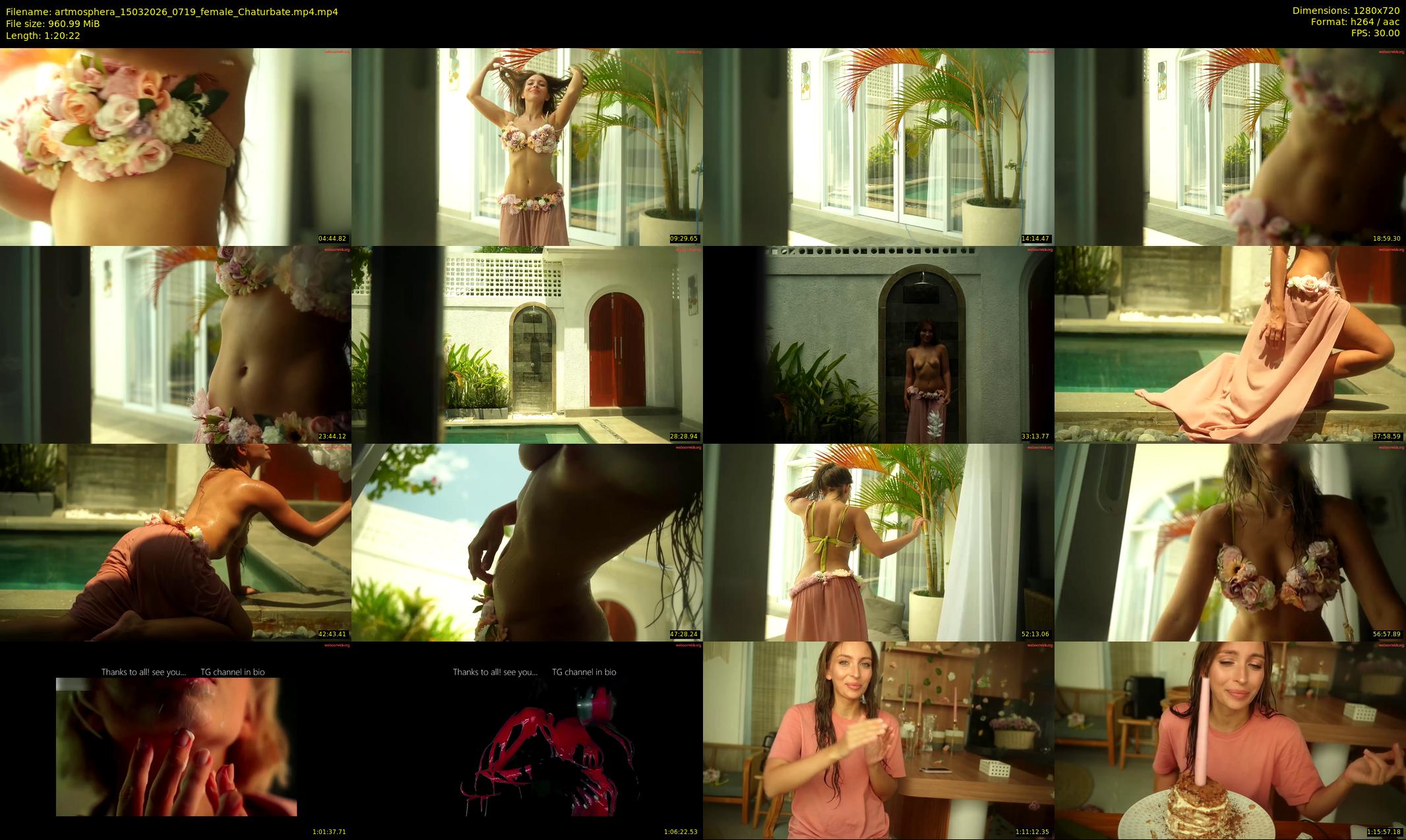 artmosphera — 81 minute Chaturbate female cam show recording, 720p, Mar 15, 2026