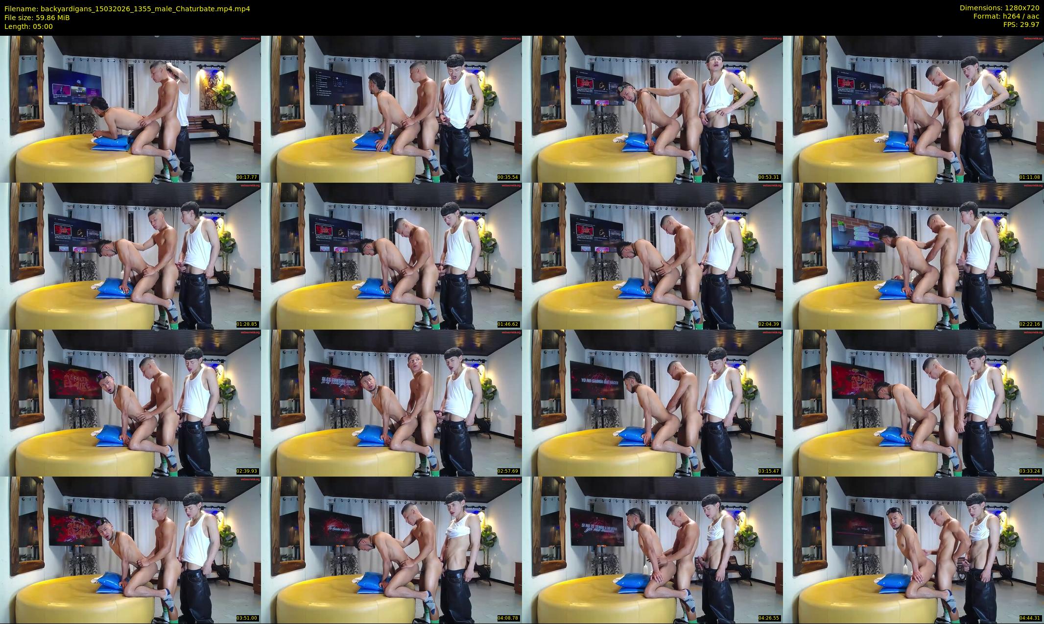 backyardigans — 5 minute Chaturbate male cam show recording, 720p, Mar 15, 2026