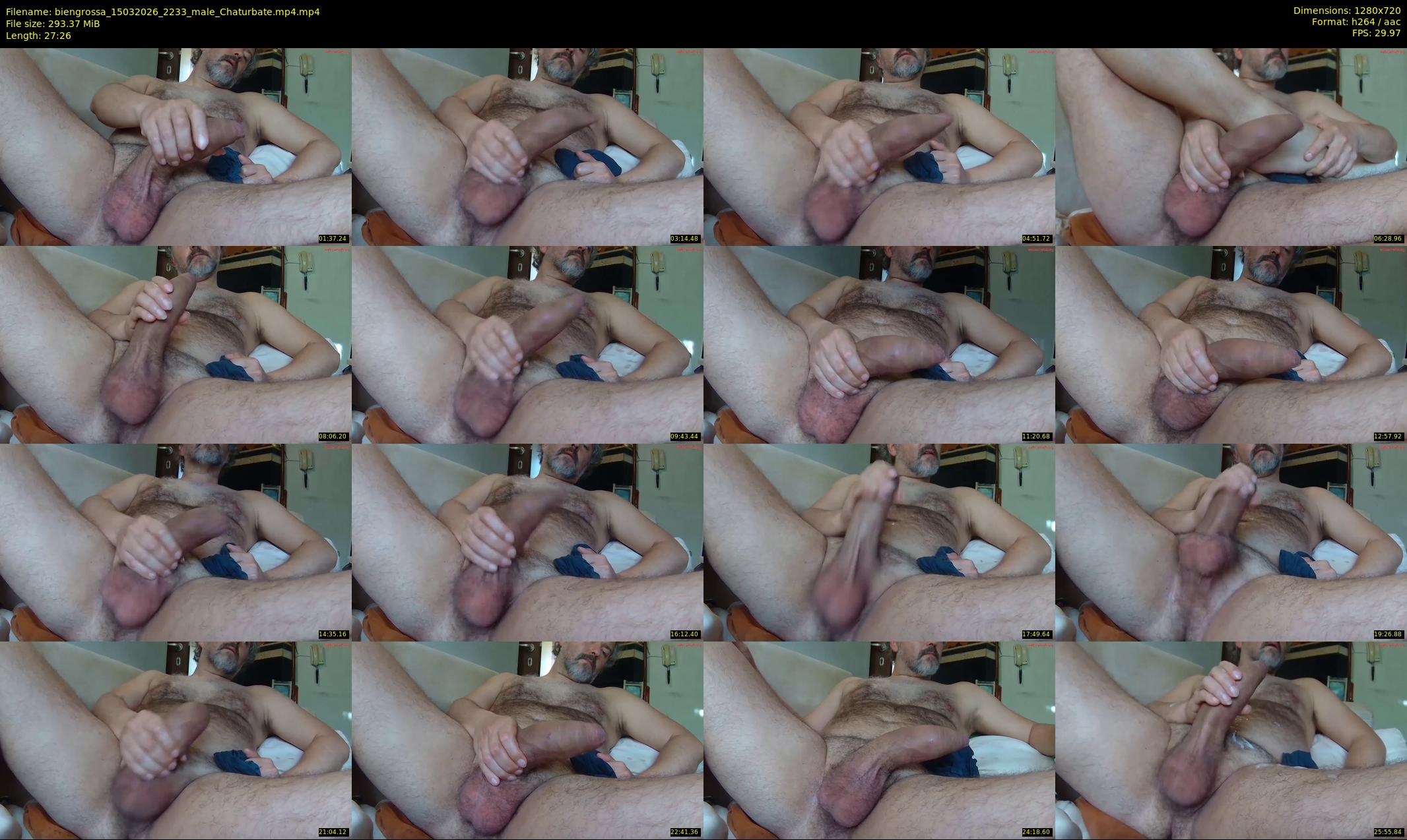 biengrossa — 28 minute Chaturbate male cam show recording, 720p, Mar 15, 2026