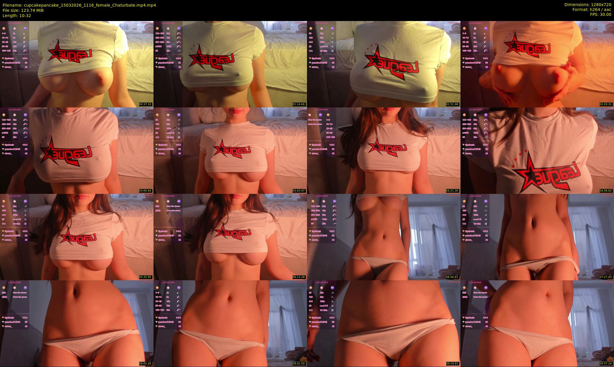 cupcakepancake — 11 minute Chaturbate female cam show recording, 720p, Mar 15, 2026