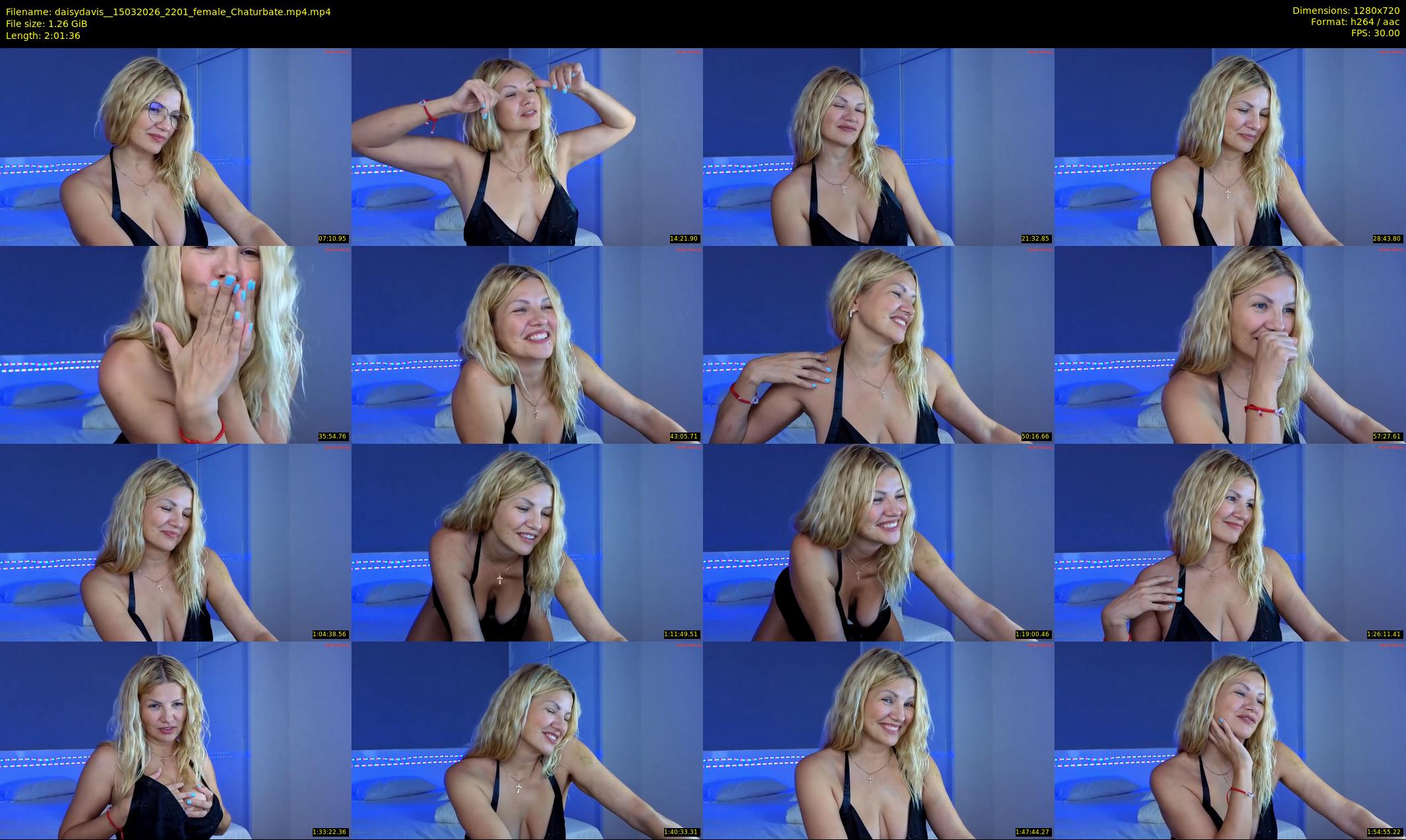 daisydavis_ — 122 minute Chaturbate female cam show recording, 720p, Mar 15, 2026