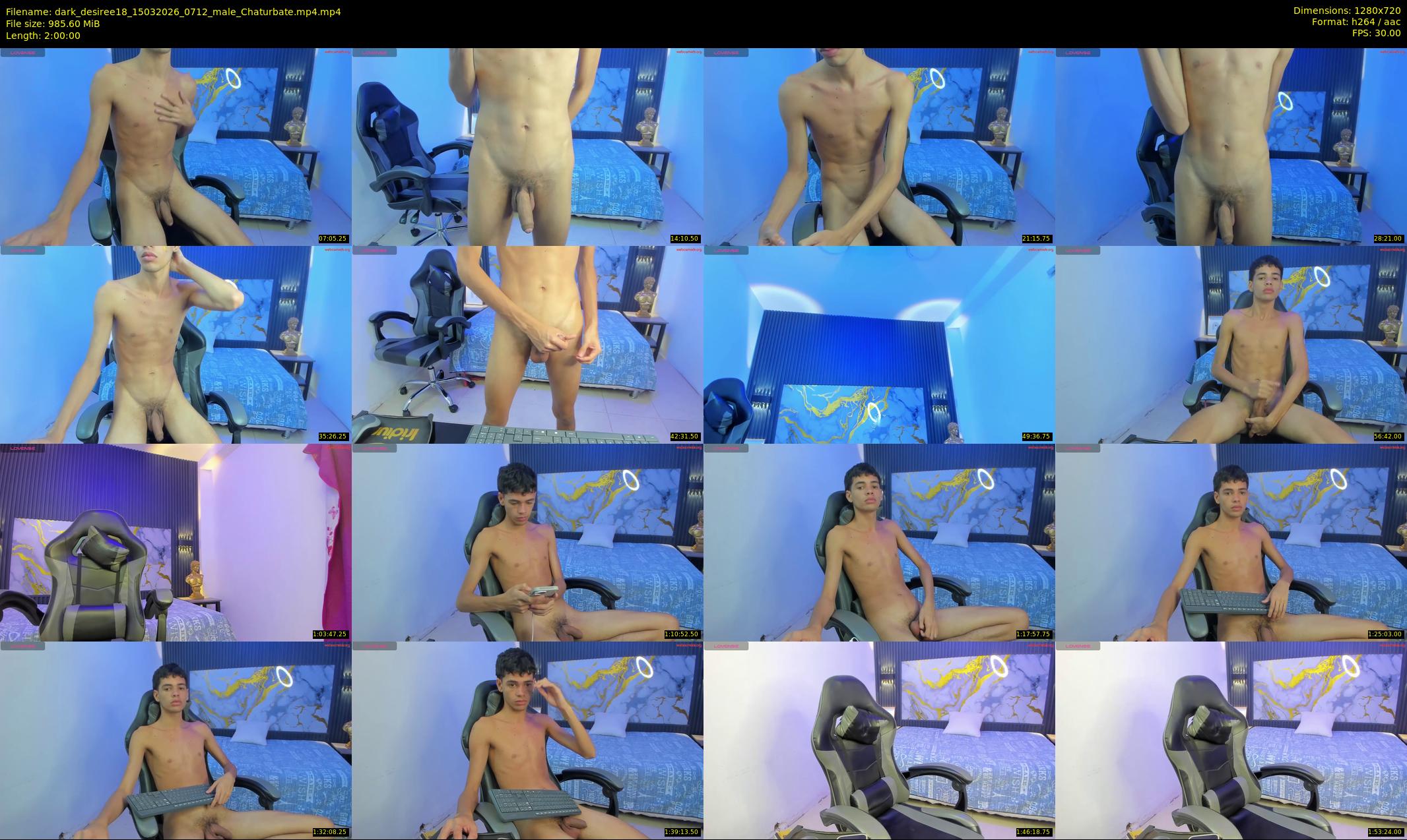 dark_desiree18 — 120 minute Chaturbate male cam show recording, 720p, Mar 15, 2026