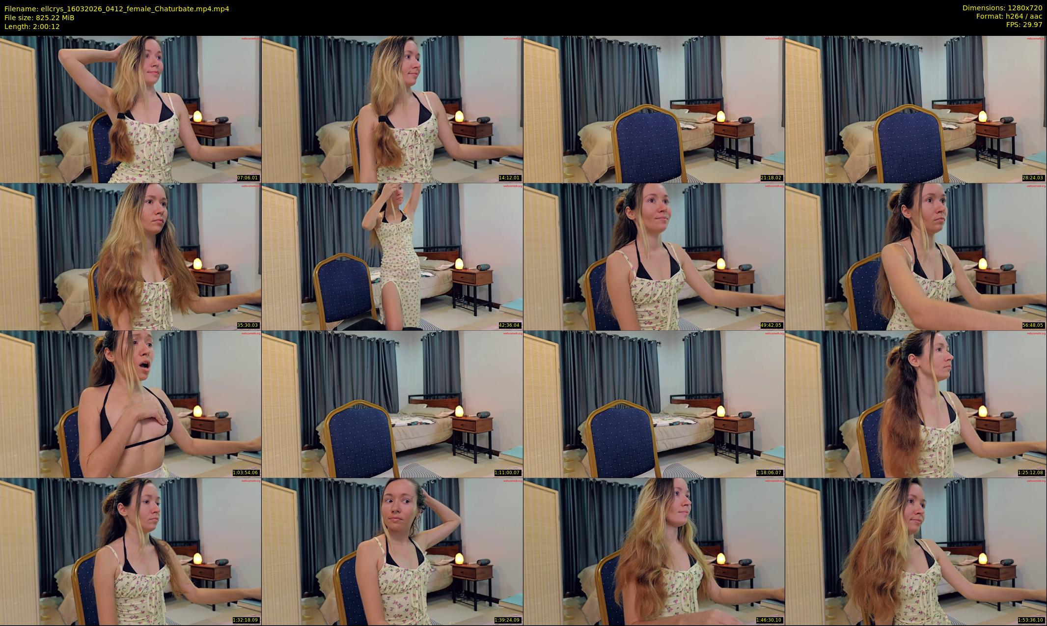 ellcrys — 121 minute Chaturbate couple cam show recording, 720p, Mar 16, 2026