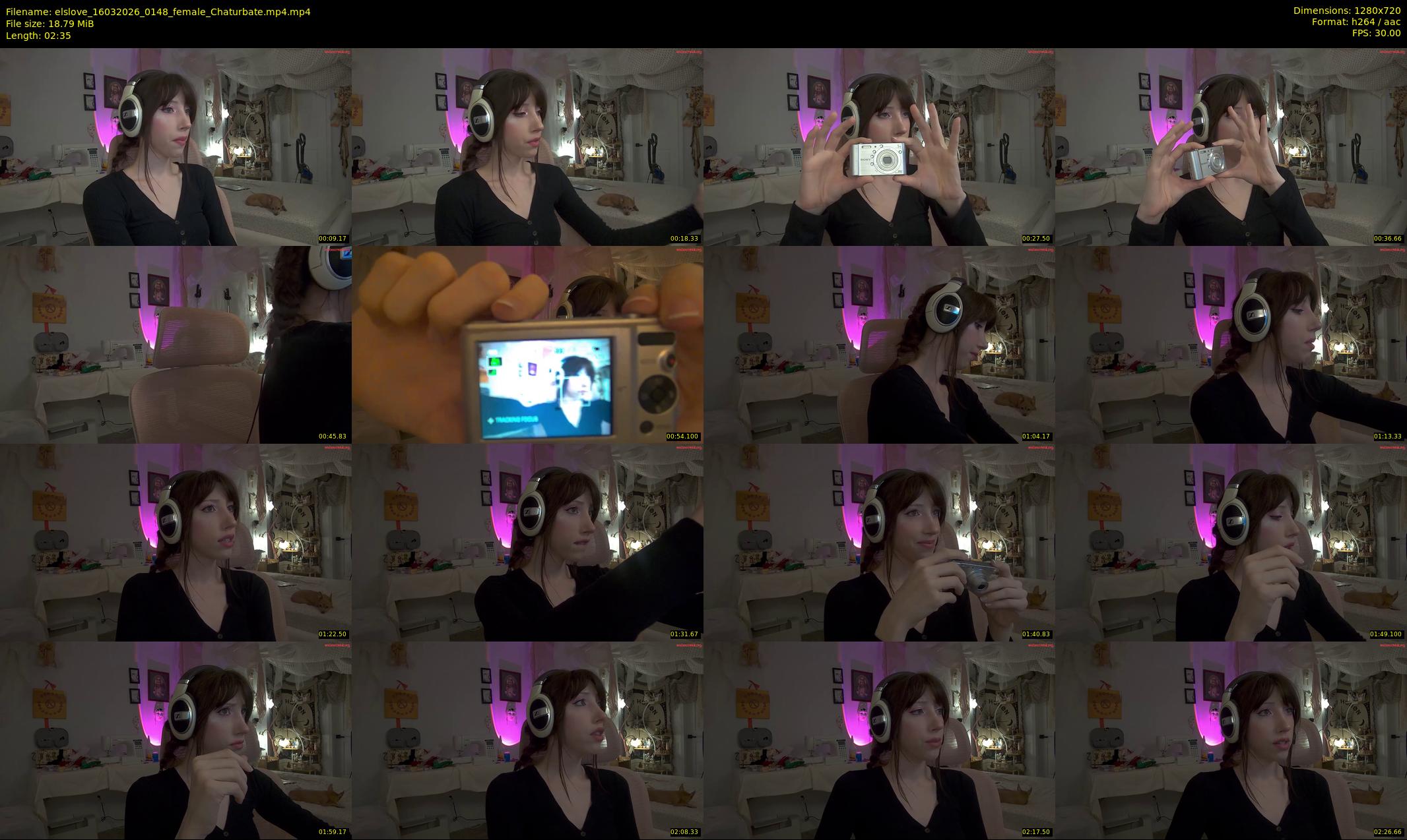 elslove — 3 minute Chaturbate female cam show recording, 720p, Mar 16, 2026