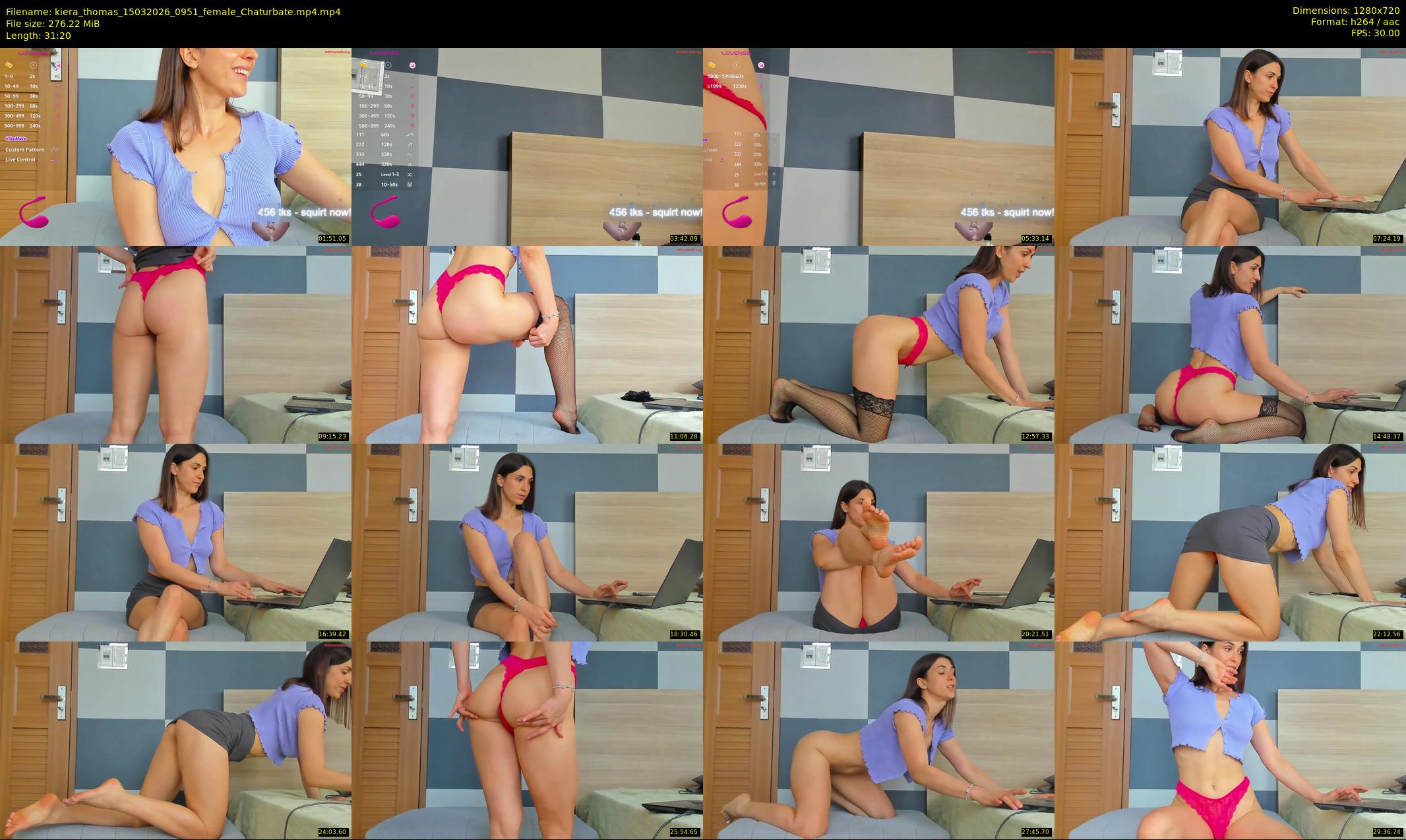 kiera_thomas — 32 minute Chaturbate couple cam show recording, 720p, Mar 15, 2026