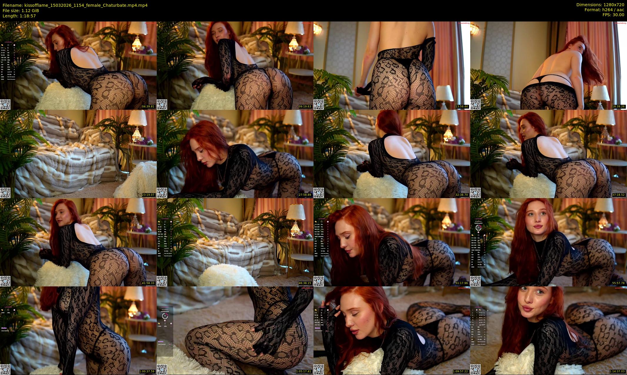kissofflame — 79 minute Chaturbate female cam show recording, 720p, Mar 15, 2026