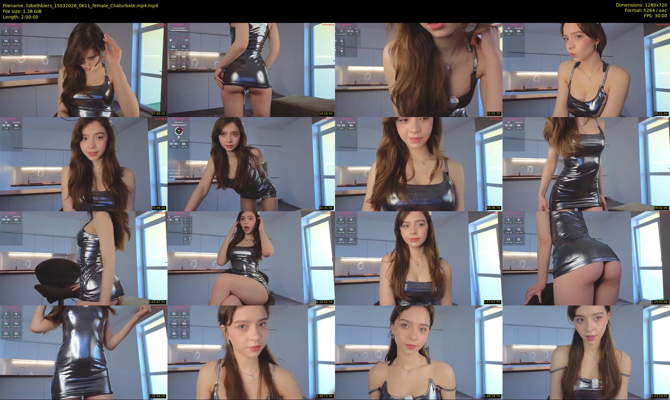 lizbethbiers — 120 minute Chaturbate female cam show recording, 720p, Mar 15, 2026