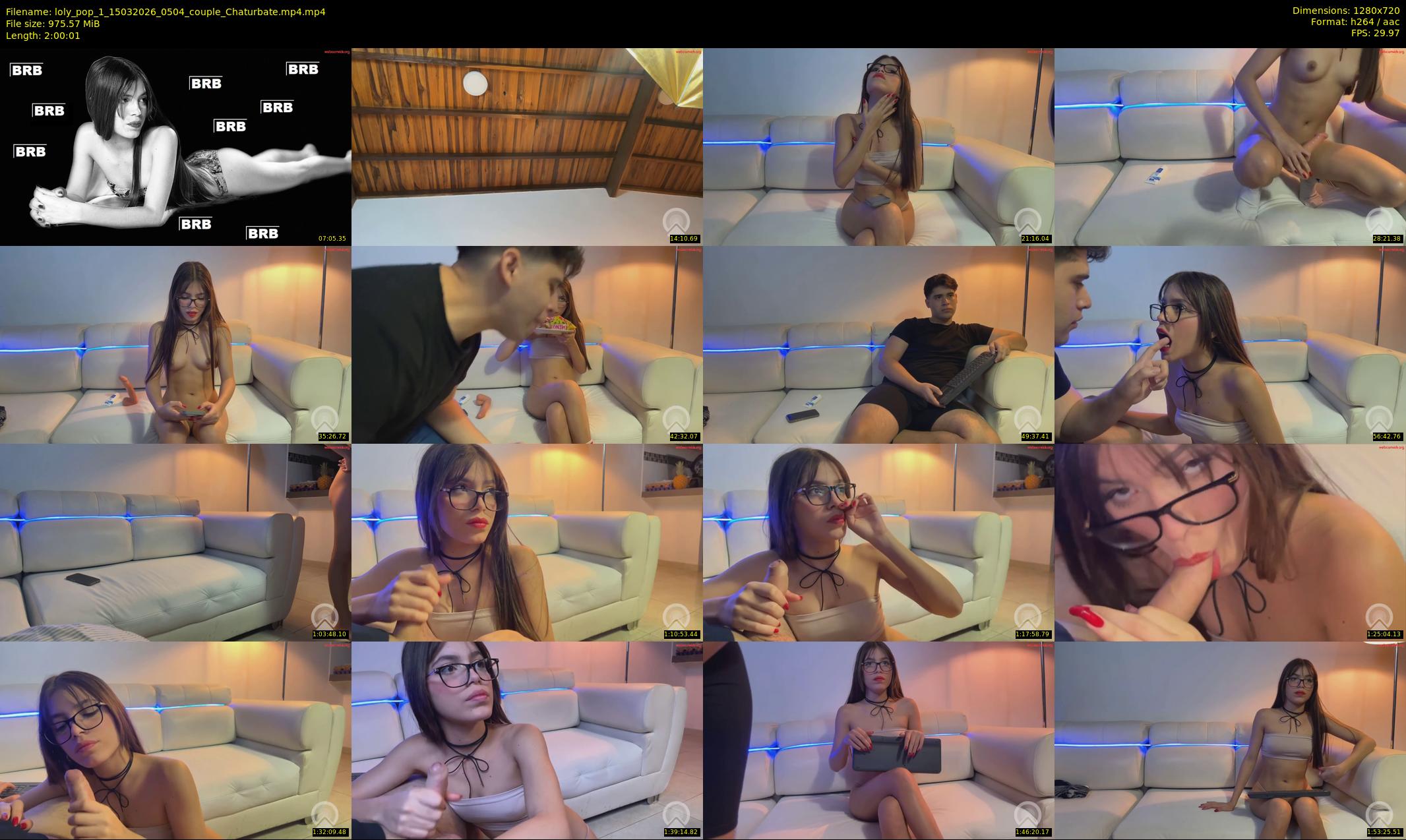 loly_pop_1 — 121 minute Chaturbate couple cam show recording, 720p, Mar 15, 2026