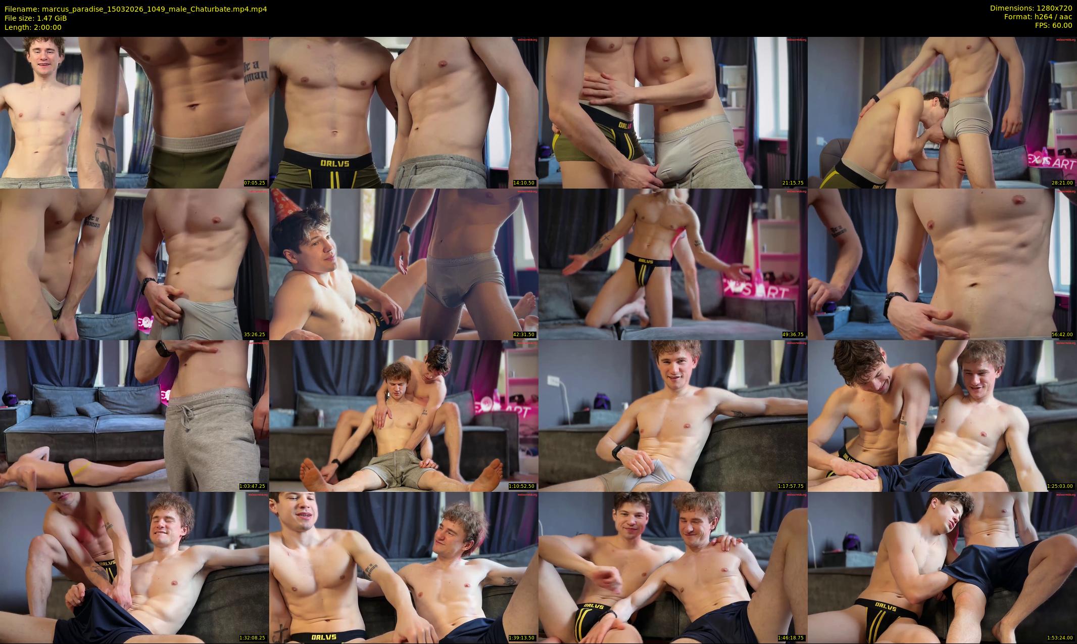 marcus_paradise — 120 minute Chaturbate male cam show recording, 720p, Mar 15, 2026