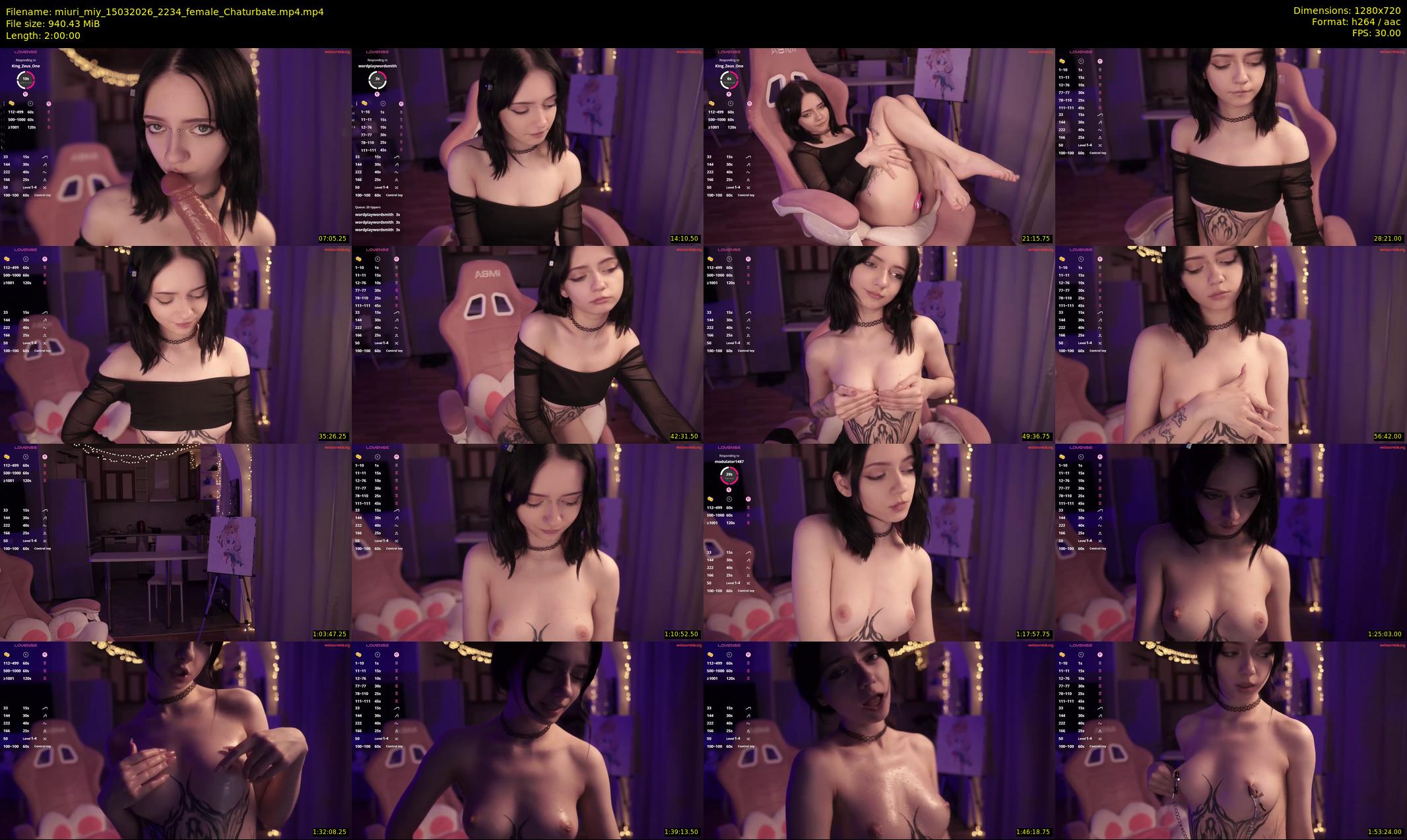 miuri_miy — 120 minute Chaturbate female cam show recording, 720p, Mar 15, 2026