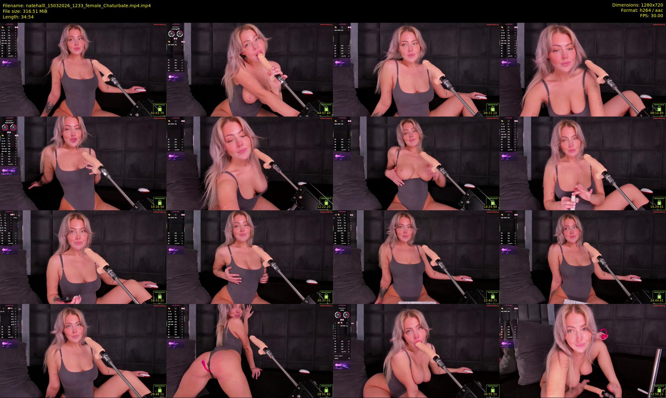 natehalll — 35 minute Chaturbate female cam show recording, 720p, Mar 15, 2026