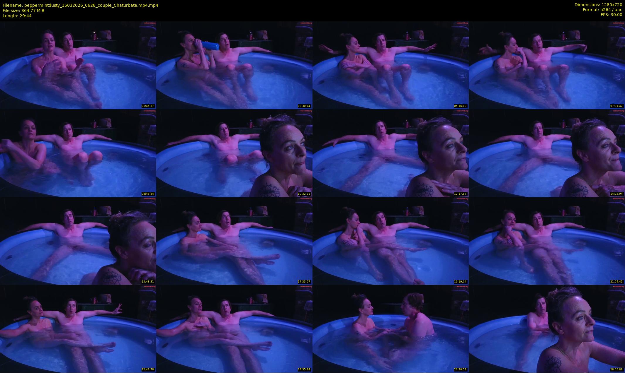 peppermintdusty — 30 minute Chaturbate couple cam show recording, 720p, Mar 15, 2026