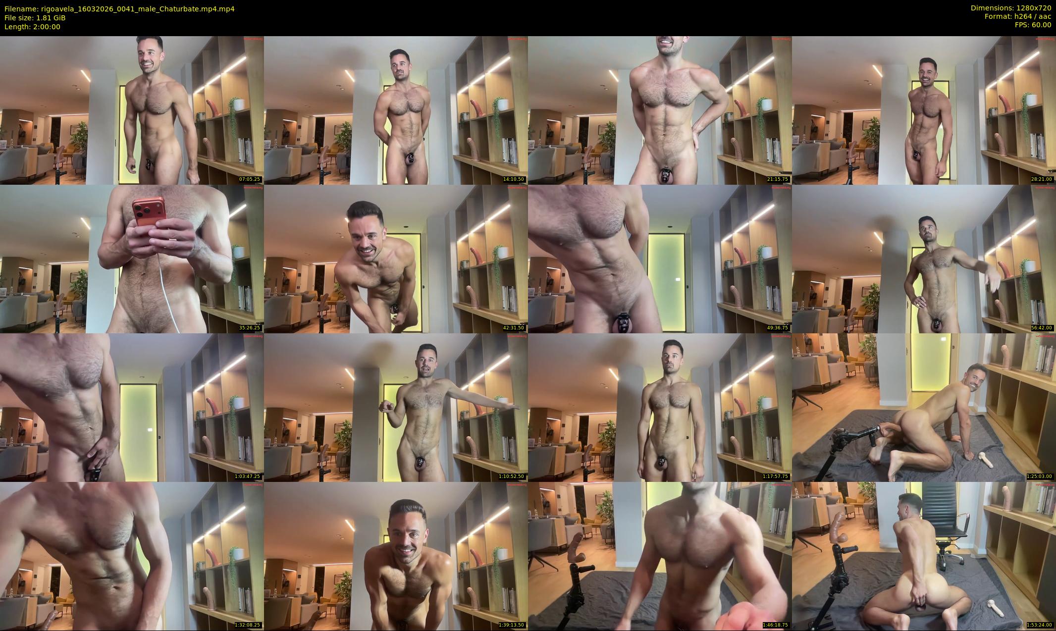 rigoavela — 120 minute Chaturbate male cam show recording, 720p, Mar 16, 2026
