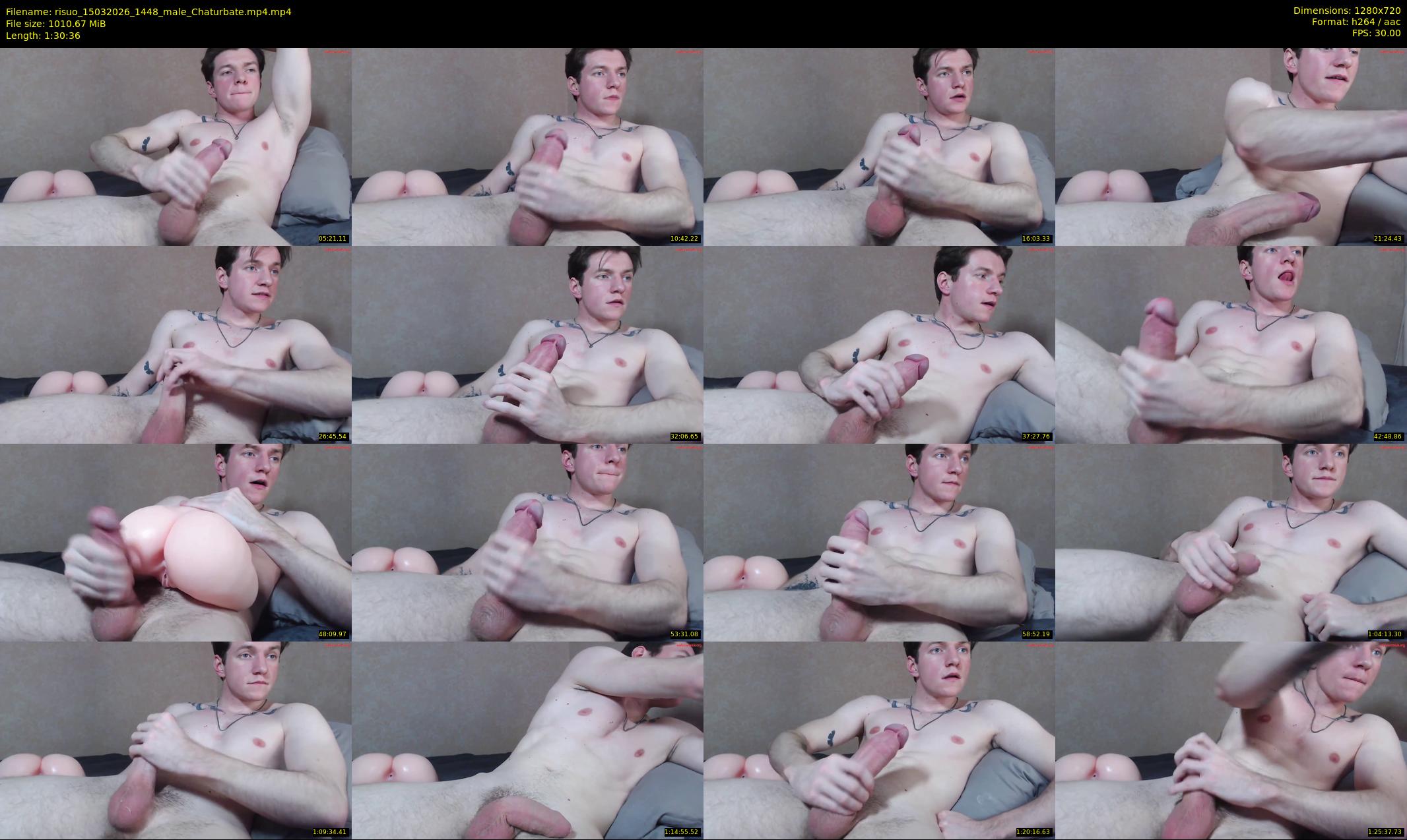 risuo — 91 minute Chaturbate male cam show recording, 720p, Mar 15, 2026