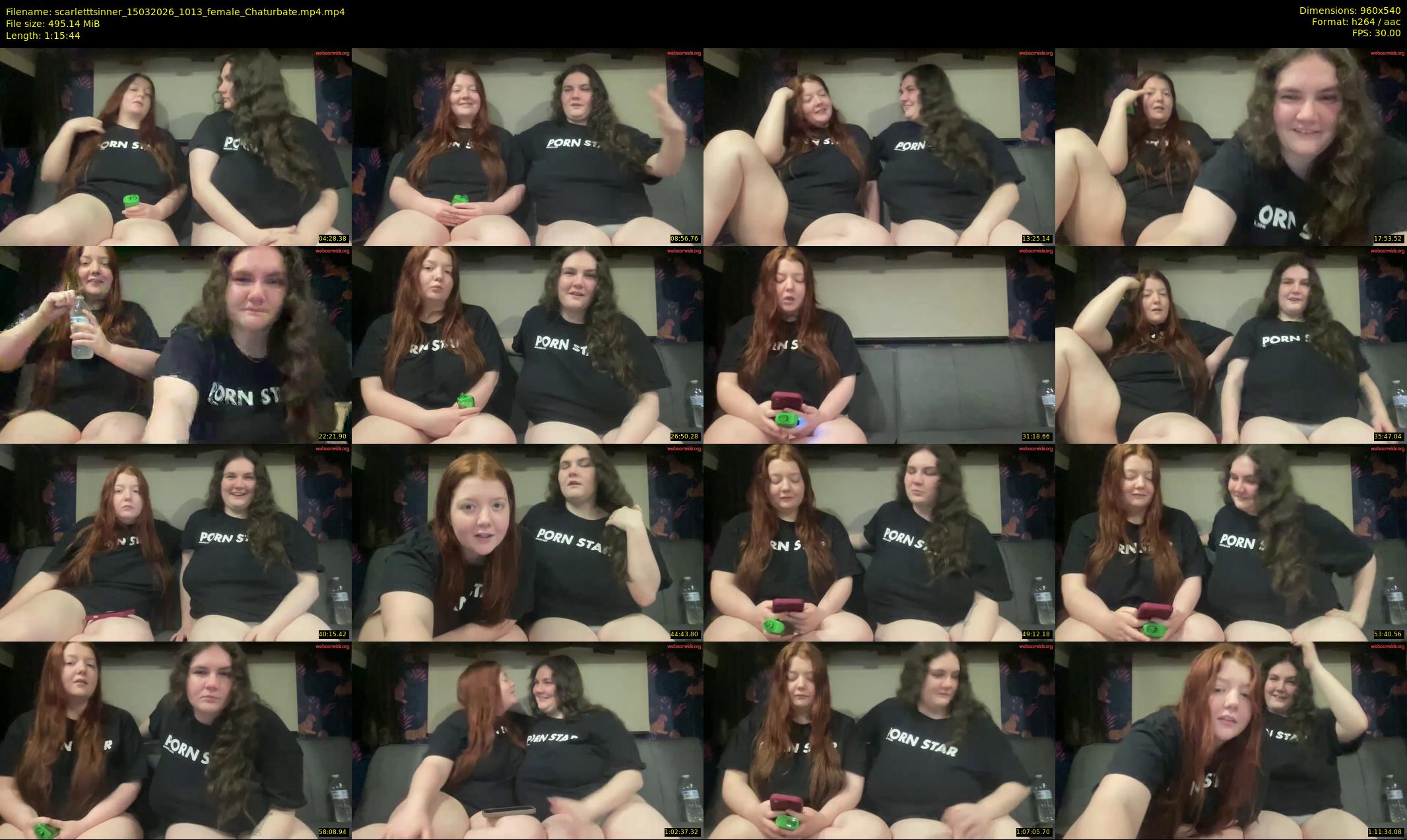 scarletttsinner — 76 minute Chaturbate female cam show recording, 480p, Mar 15, 2026