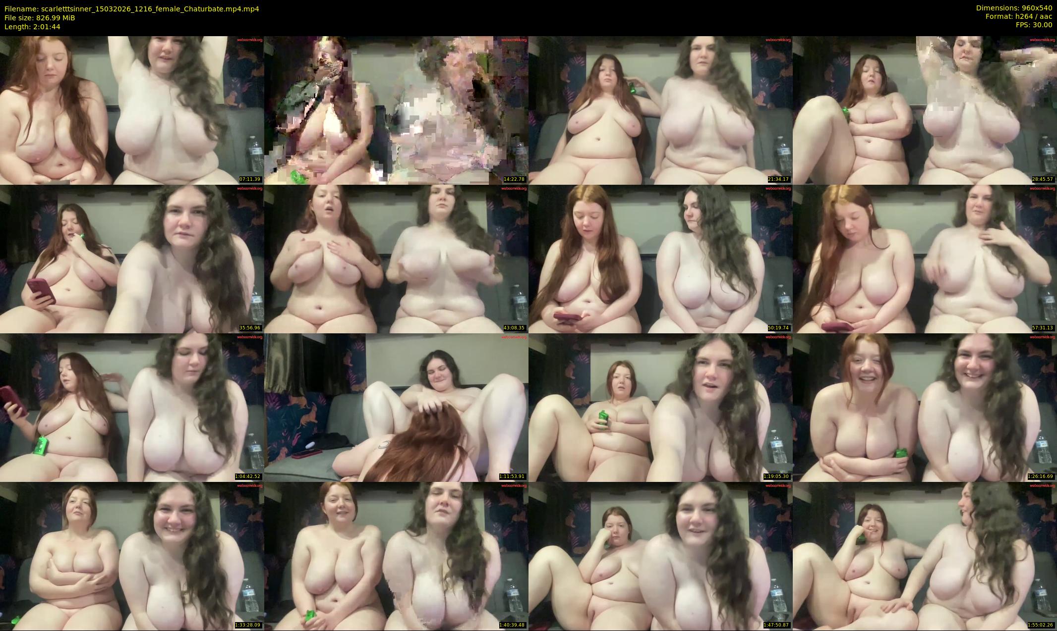 scarletttsinner — 122 minute Chaturbate female cam show recording, 480p, Mar 15, 2026