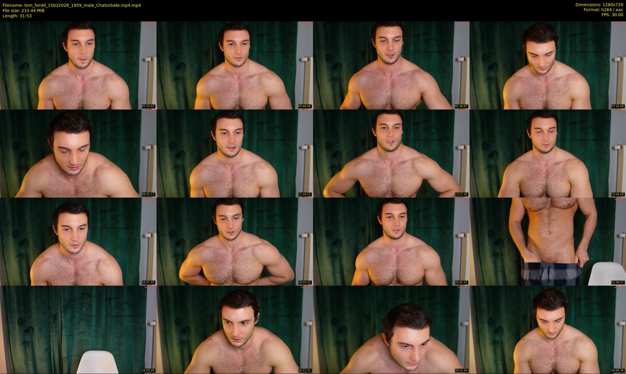 tom_fordd — 32 minute Chaturbate male cam show recording, 720p, Mar 15, 2026