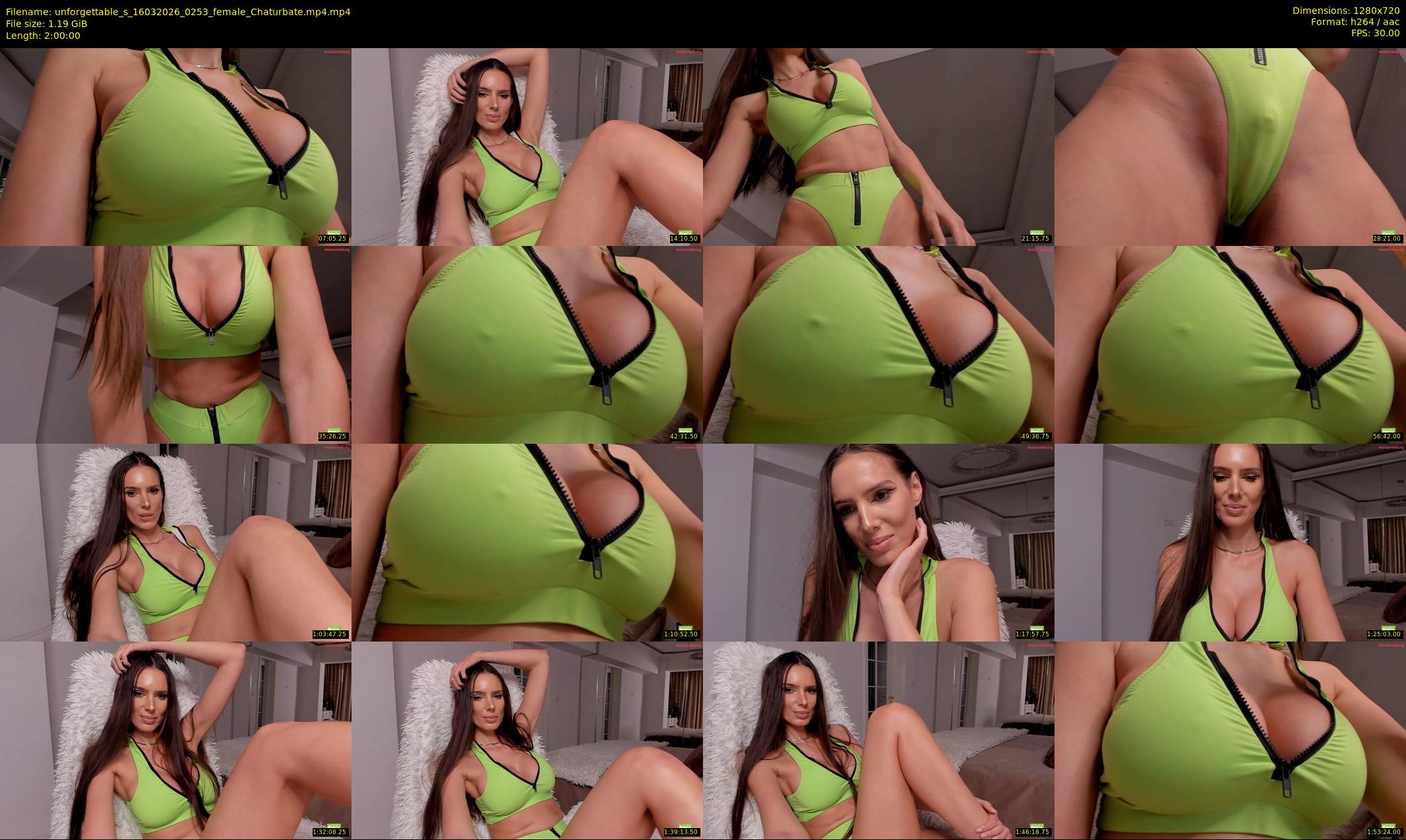 unforgettable_s — 120 minute Chaturbate female cam show recording, 720p, Mar 16, 2026
