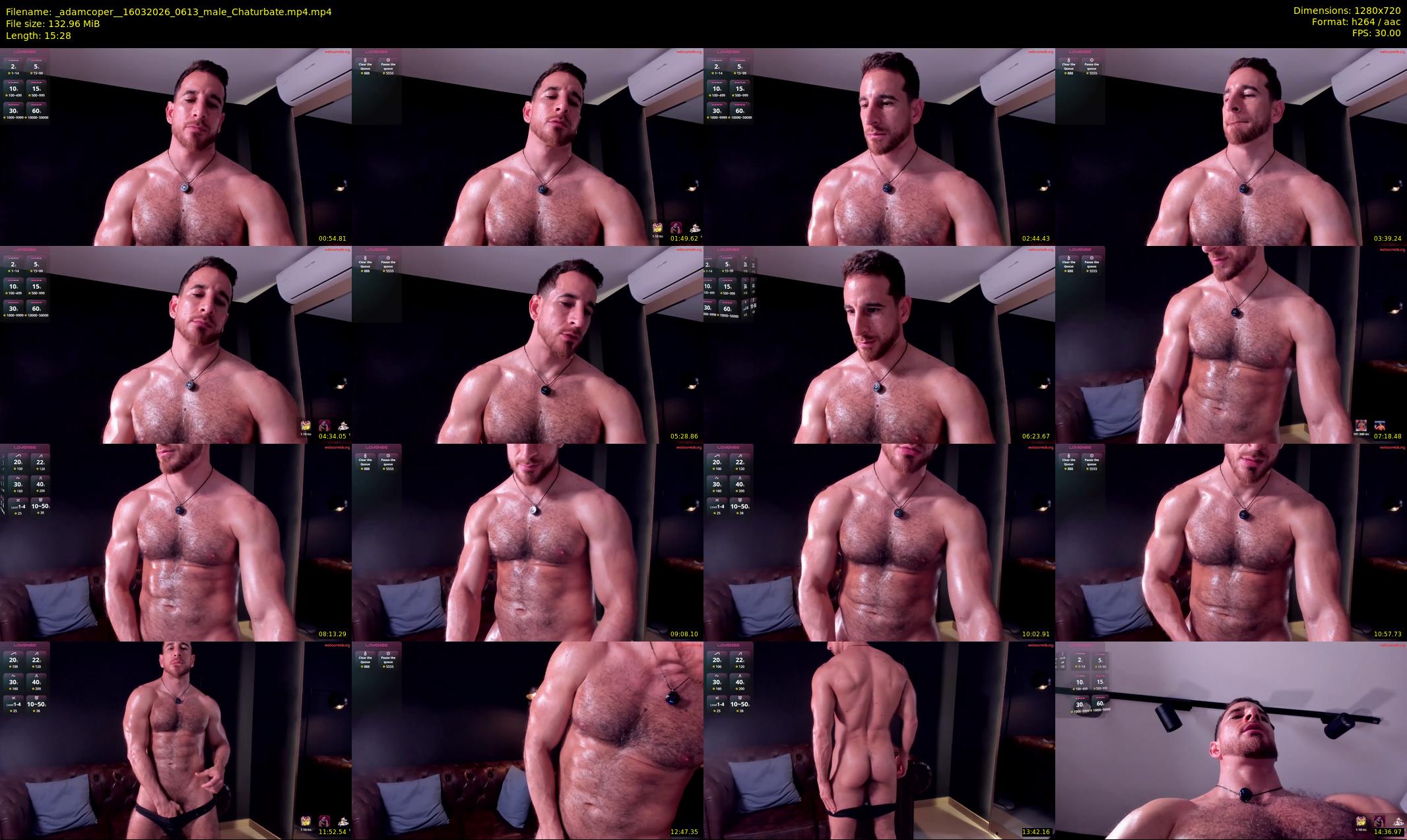 _adamcoper_ — 16 minute Chaturbate male cam show recording, 720p, Mar 16, 2026