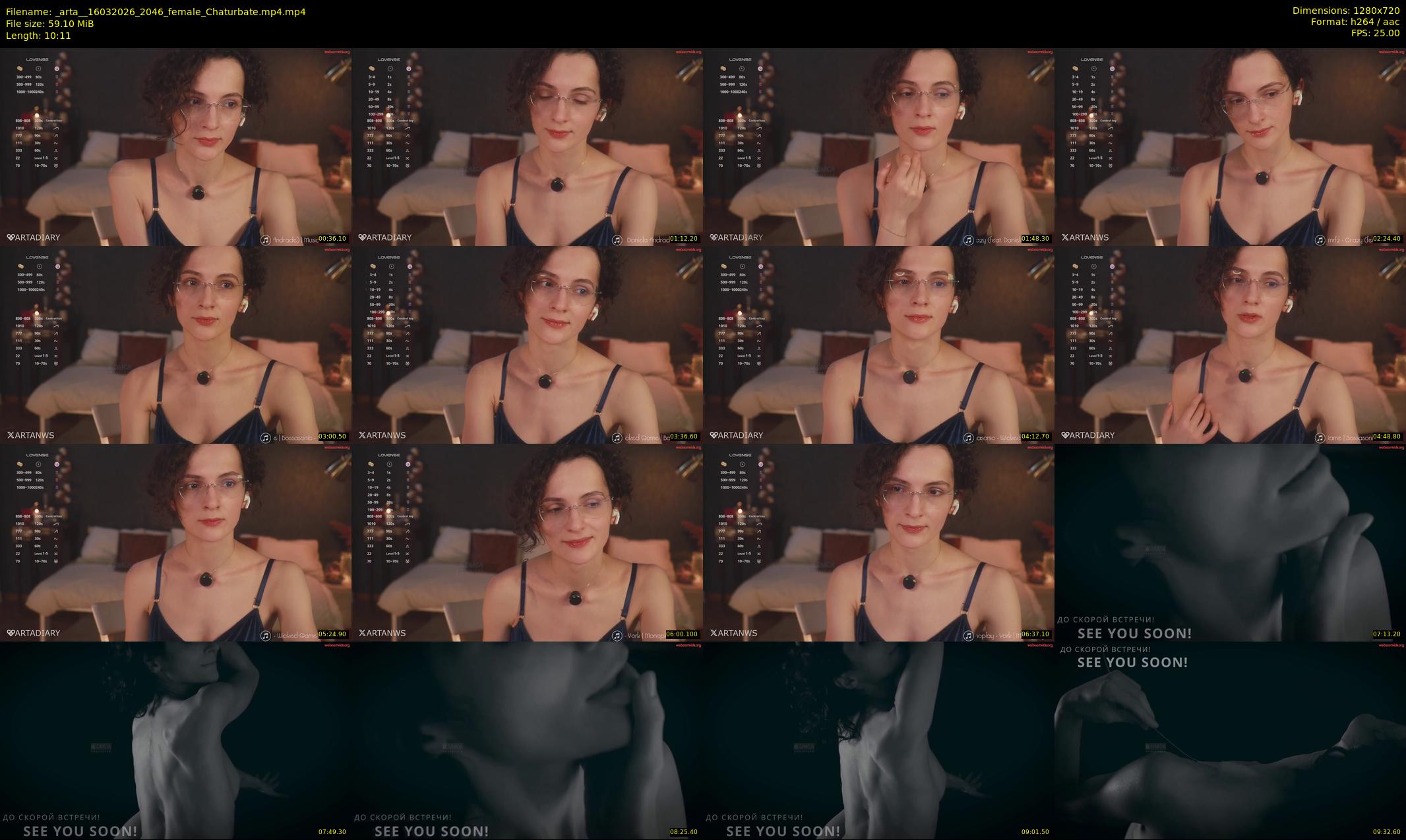 _arta_ — 11 minute Chaturbate female cam show recording, 720p, Mar 16, 2026