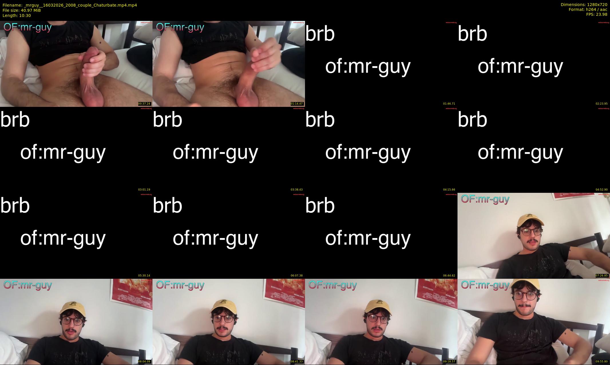 _mrguy_ — 11 minute Chaturbate male cam show recording, 720p, Mar 16, 2026
