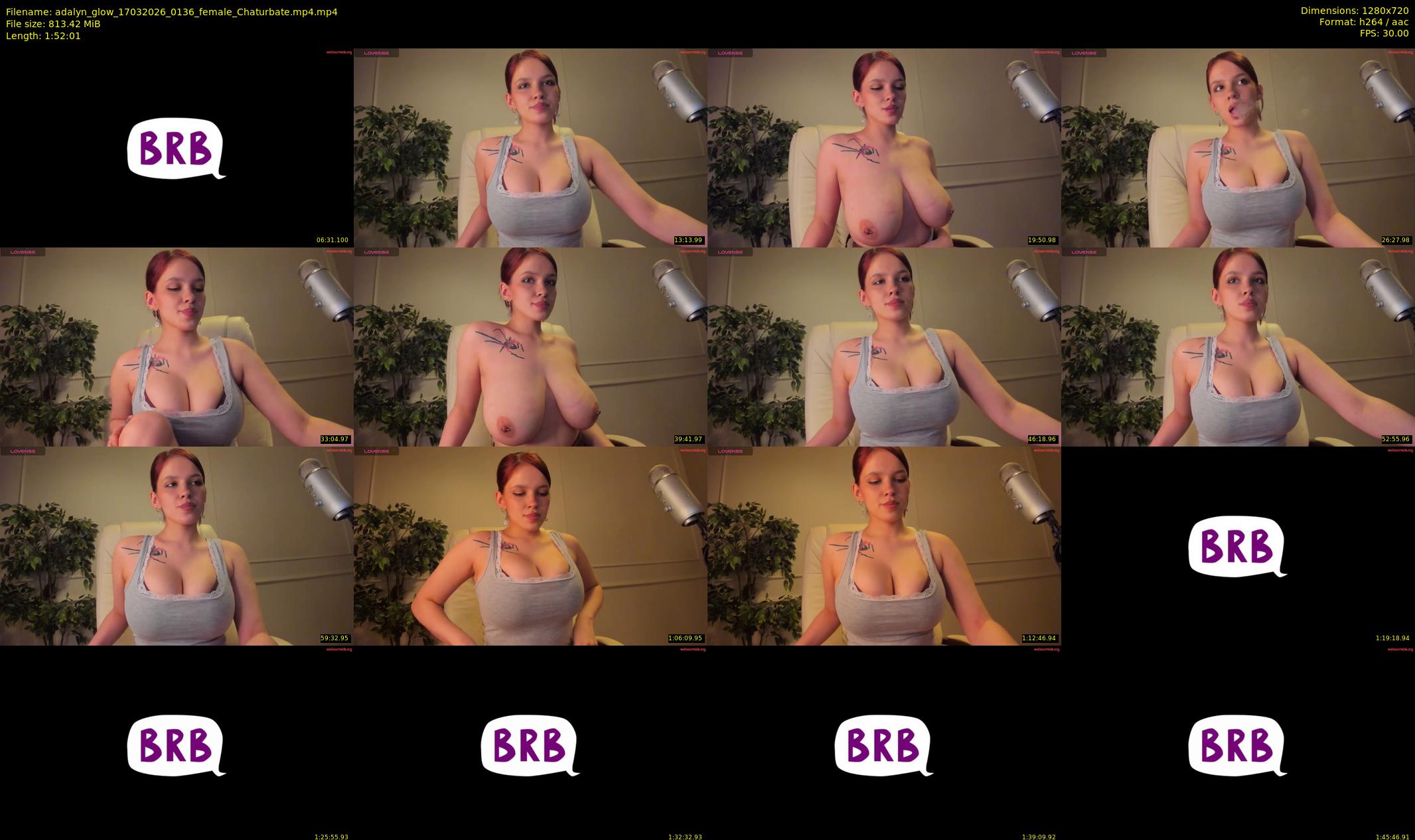 adalyn_glow — 113 minute Chaturbate female cam show recording, 720p, Mar 17, 2026