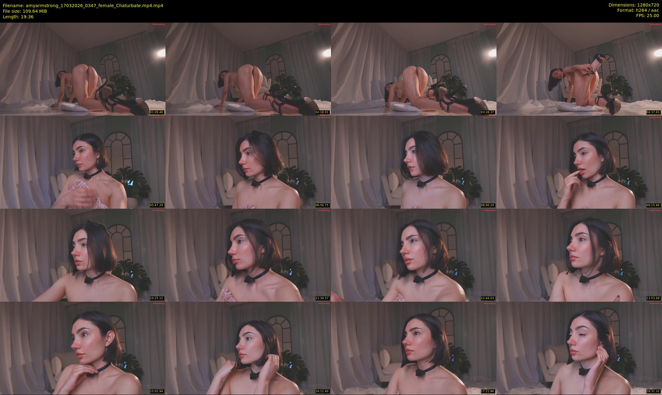 amyarmstrong — 20 minute Chaturbate female cam show recording, 720p, Mar 17, 2026