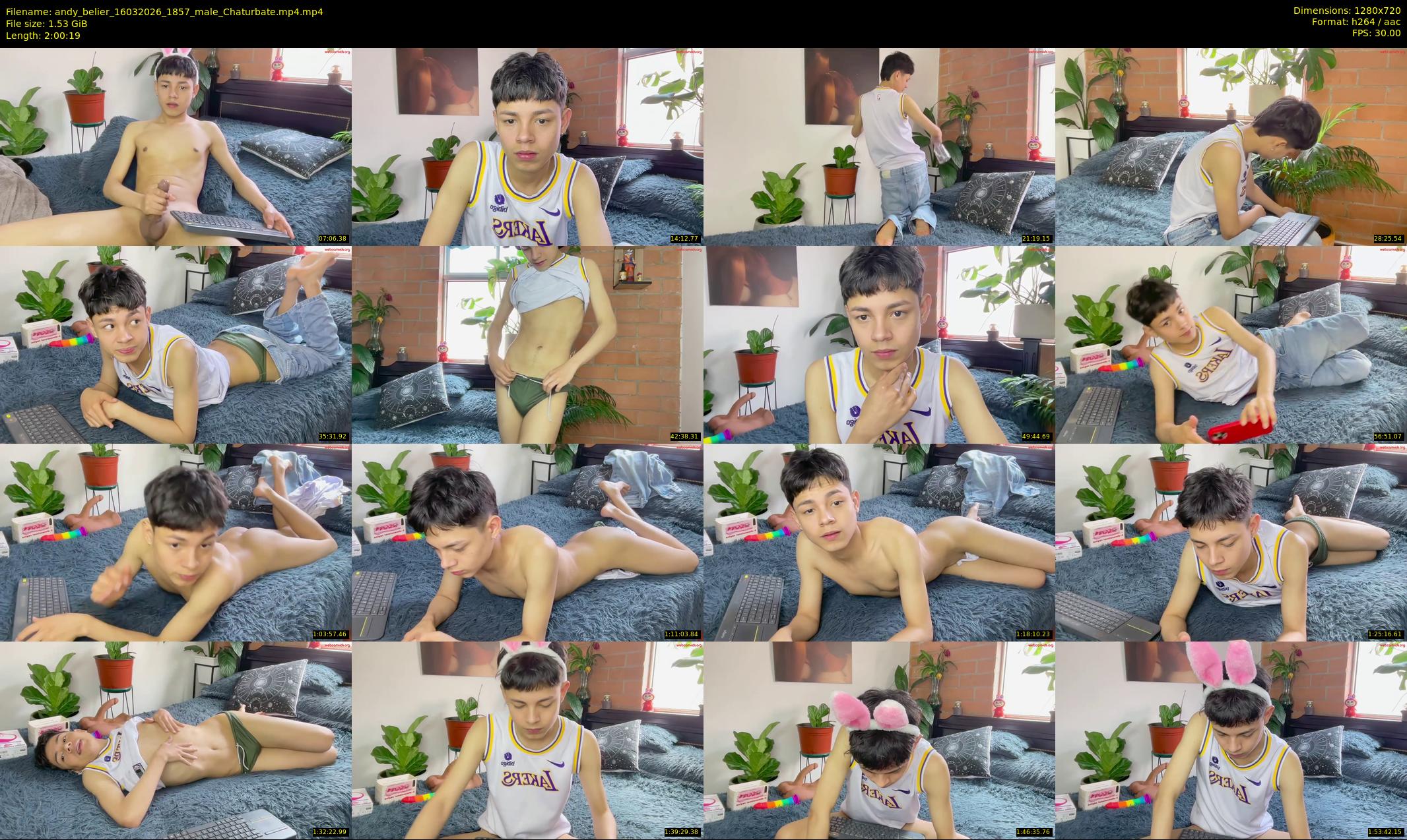 andy_belier — 121 minute Chaturbate male cam show recording, 720p, Mar 16, 2026