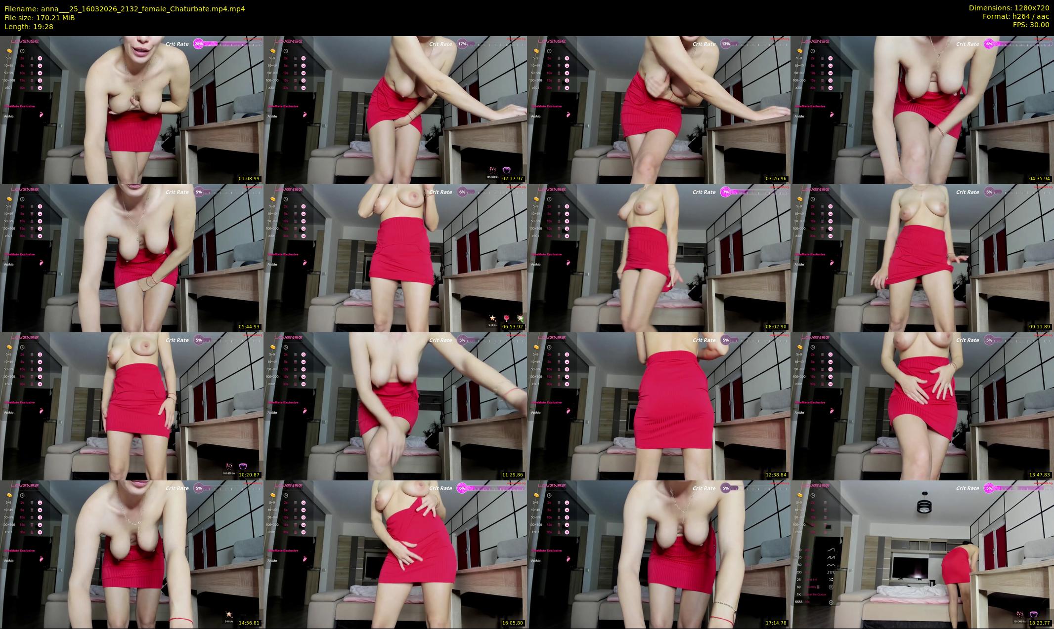 anna___25 — 20 minute Chaturbate female cam show recording, 720p, Mar 16, 2026