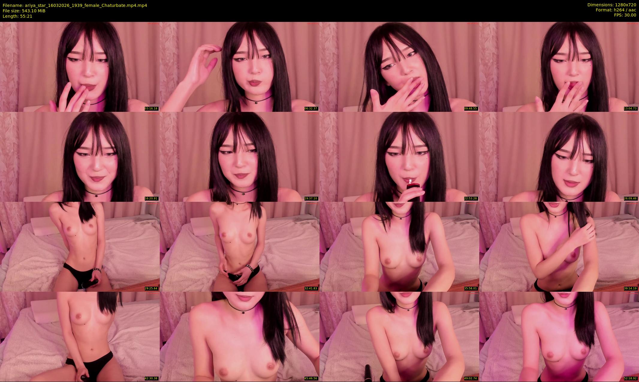 ariya_star — 56 minute Chaturbate female cam show recording, 720p, Mar 16, 2026