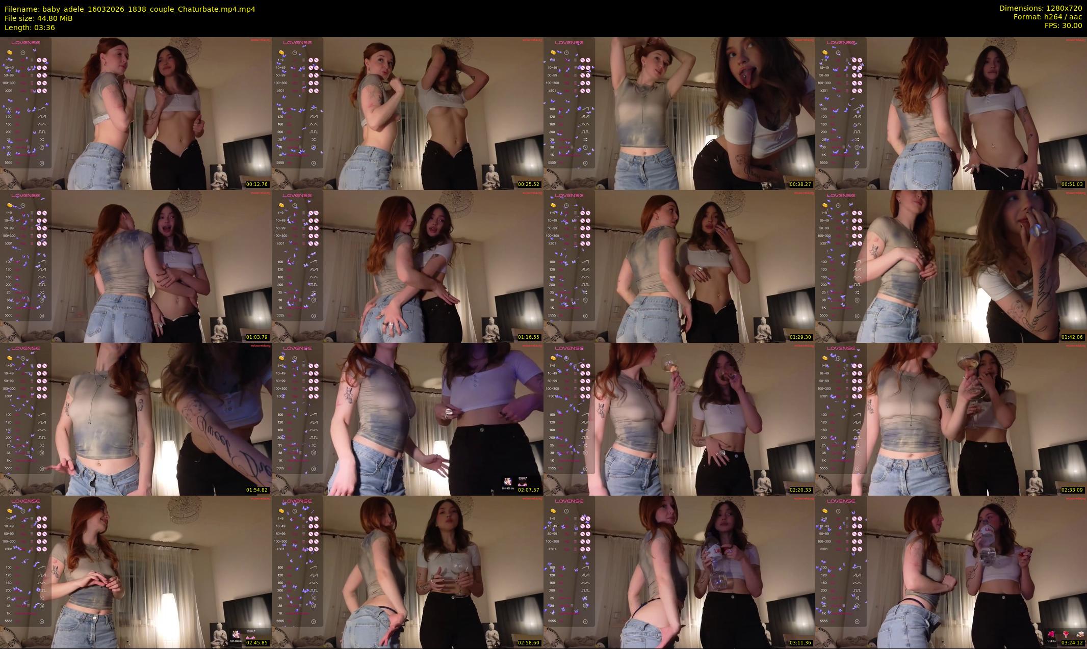 baby_adele — 4 minute Chaturbate female cam show recording, 720p, Mar 16, 2026