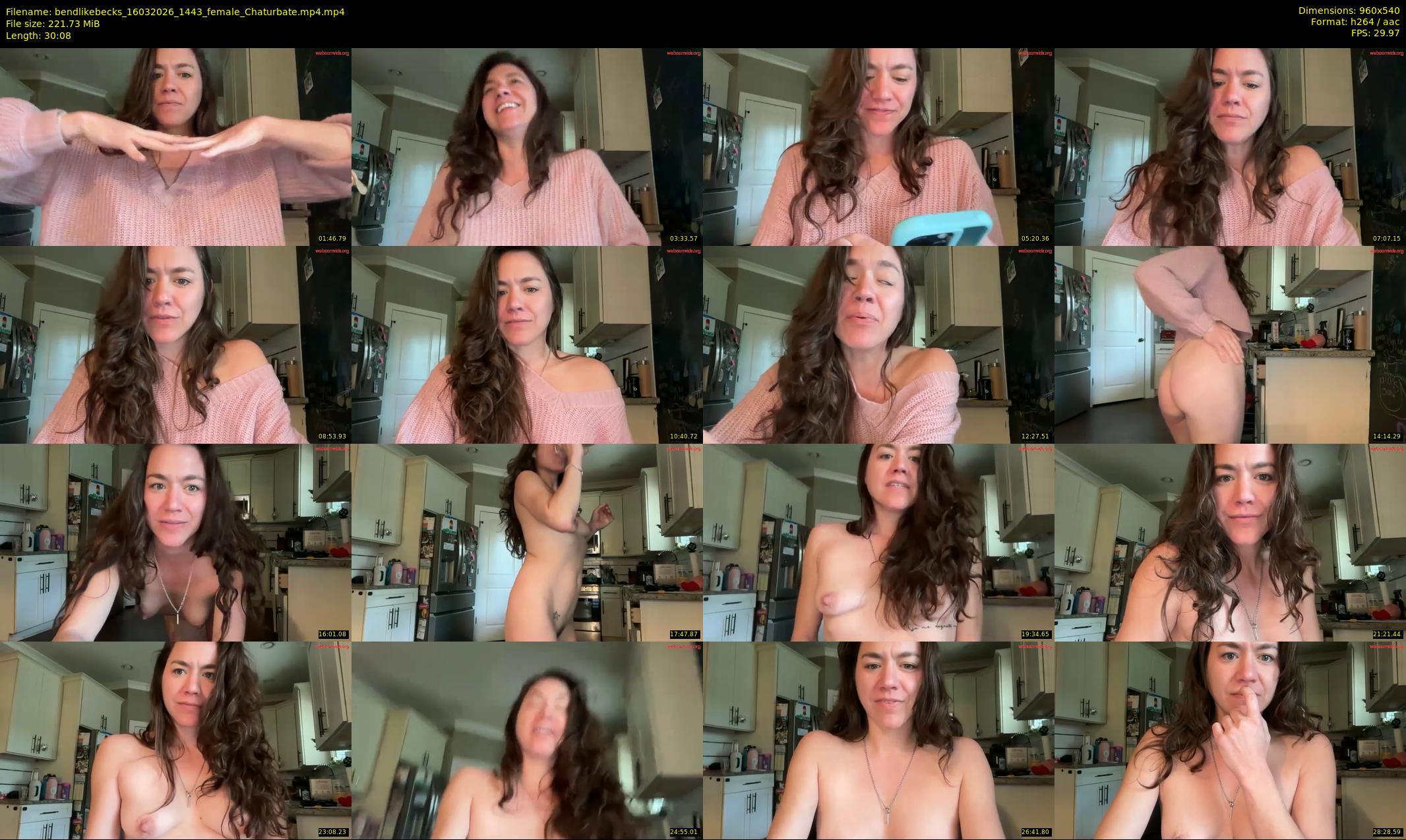 bendlikebecks — 31 minute Chaturbate female cam show recording, 480p, Mar 16, 2026