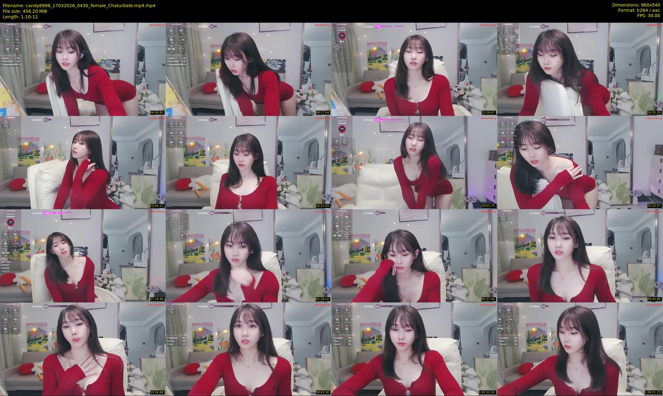 candy8998 — 71 minute Chaturbate female cam show recording, 480p, Mar 17, 2026