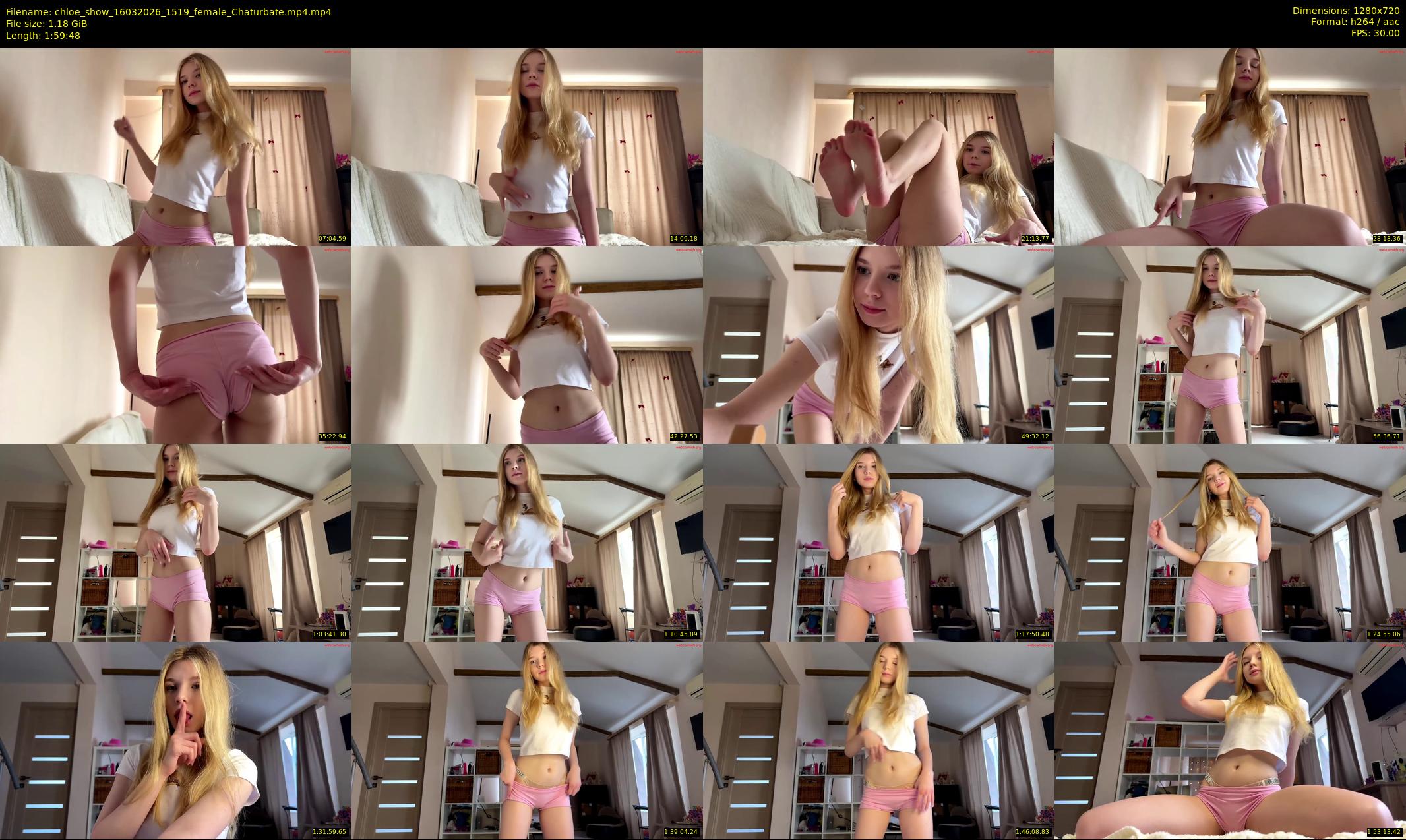 chloe_show — 120 minute Chaturbate female cam show recording, 720p, Mar 16, 2026
