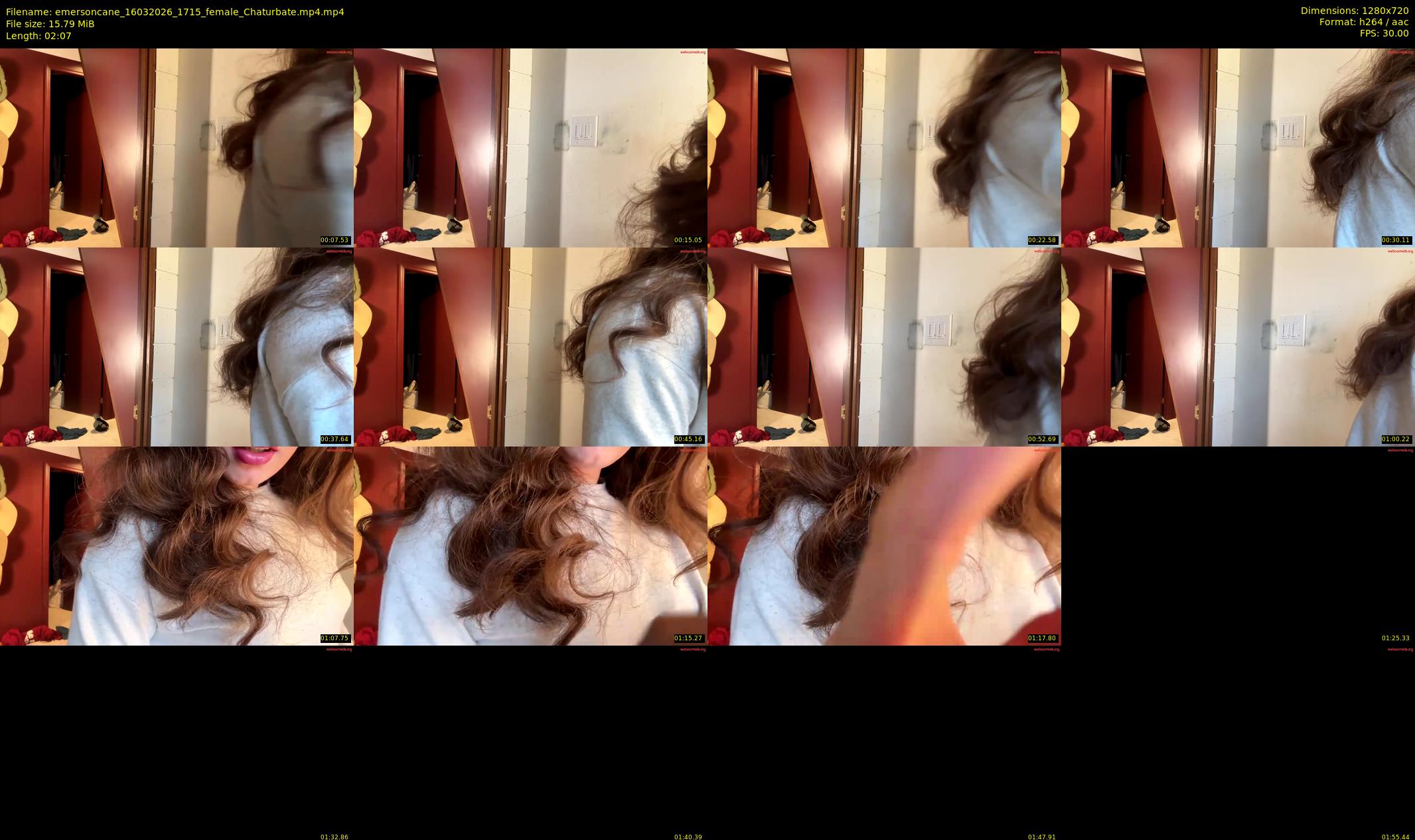 emersoncane — 3 minute Chaturbate female cam show recording, 720p, Mar 16, 2026