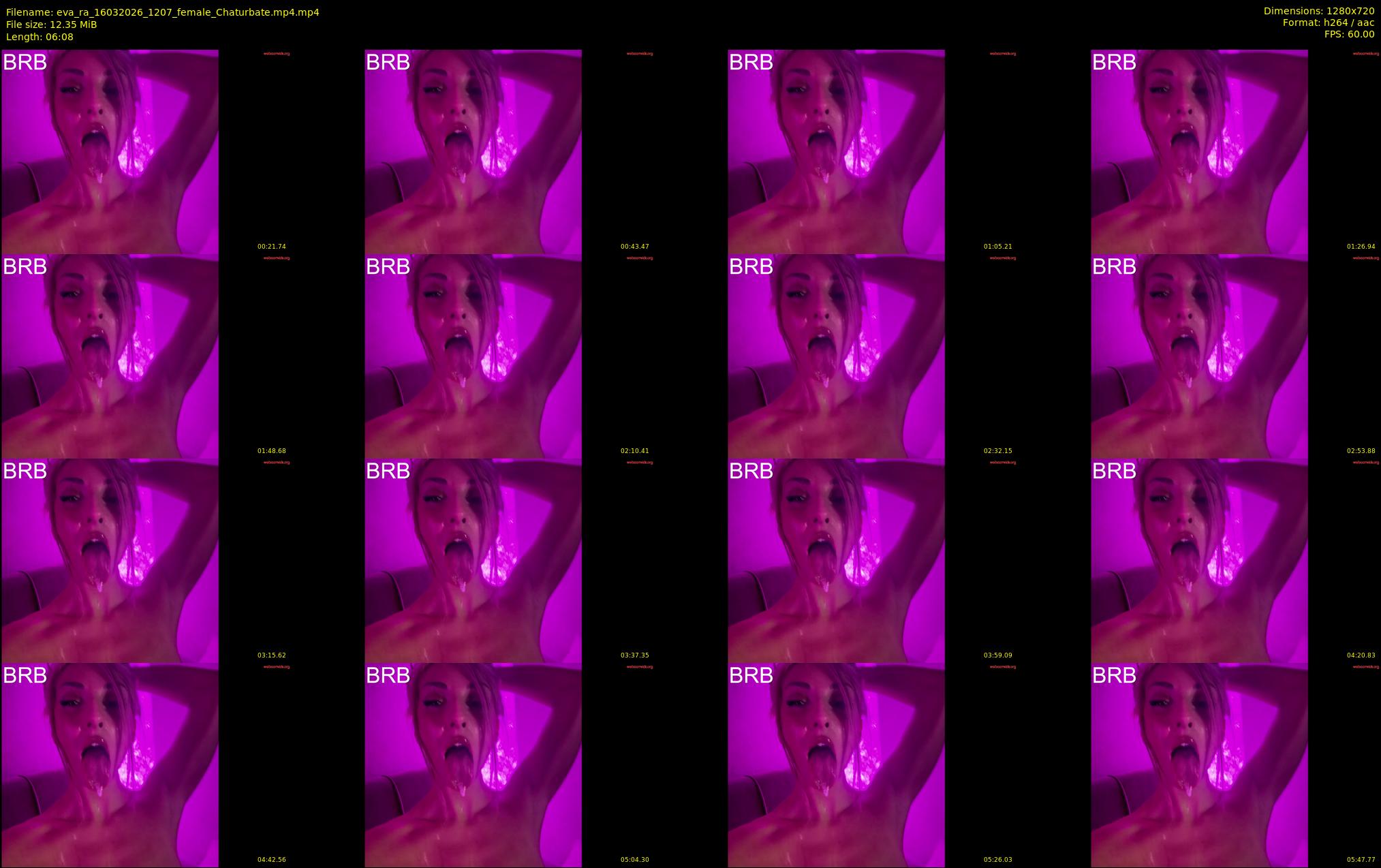 eva_ra — 7 minute Chaturbate female cam show recording, 720p, Mar 16, 2026