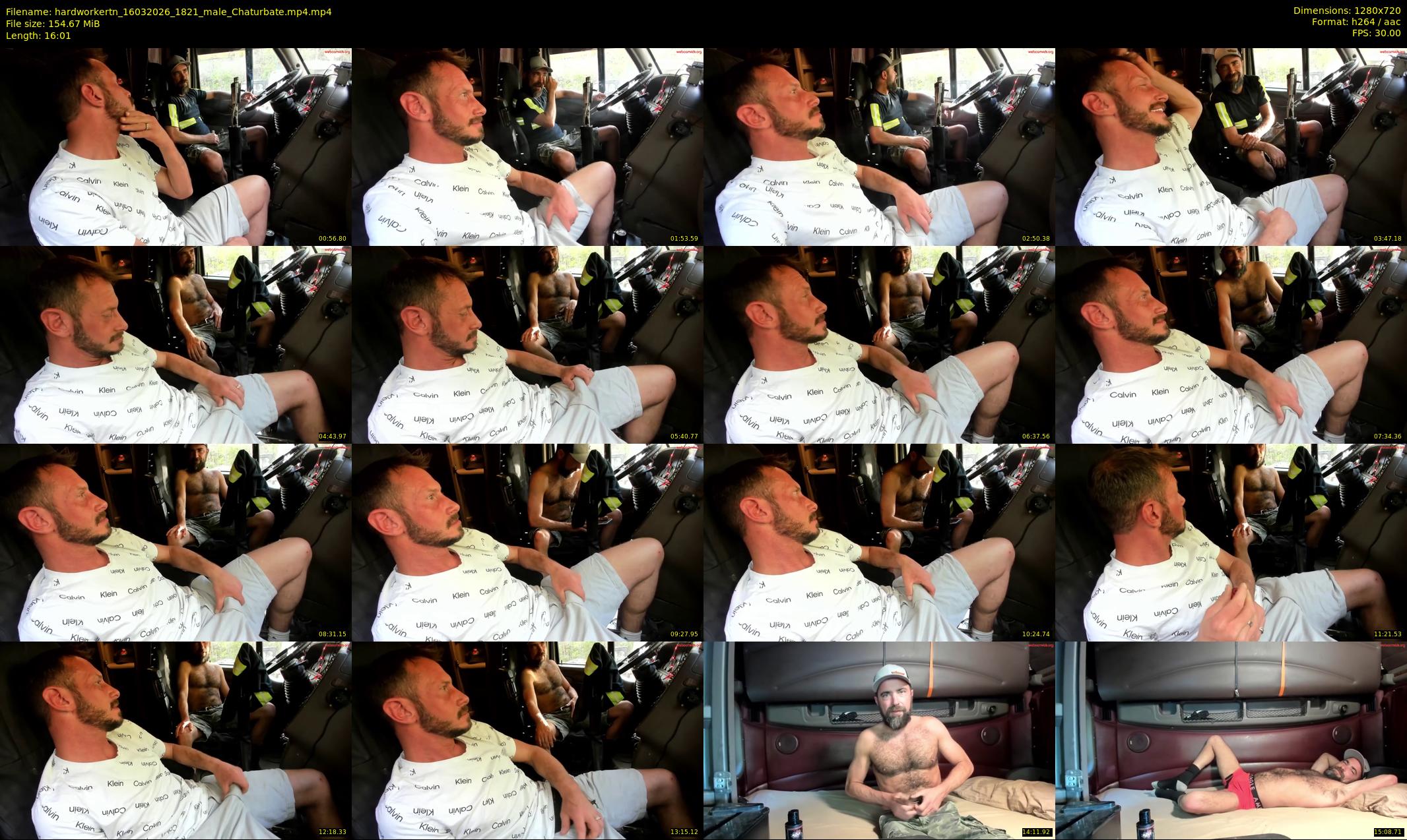 hardworkertn — 17 minute Chaturbate male cam show recording, 720p, Mar 16, 2026