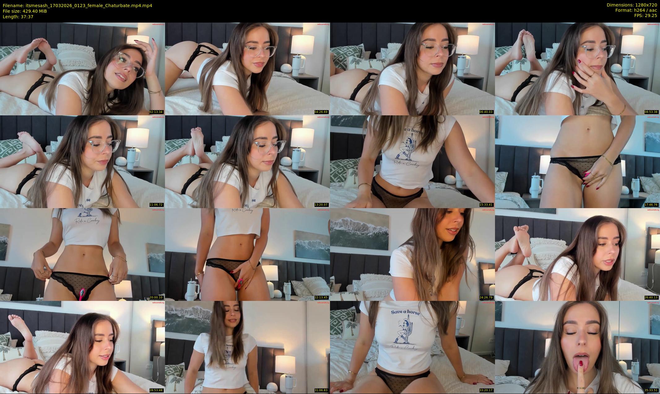 itsmesash — 38 minute Chaturbate female cam show recording, 720p, Mar 17, 2026