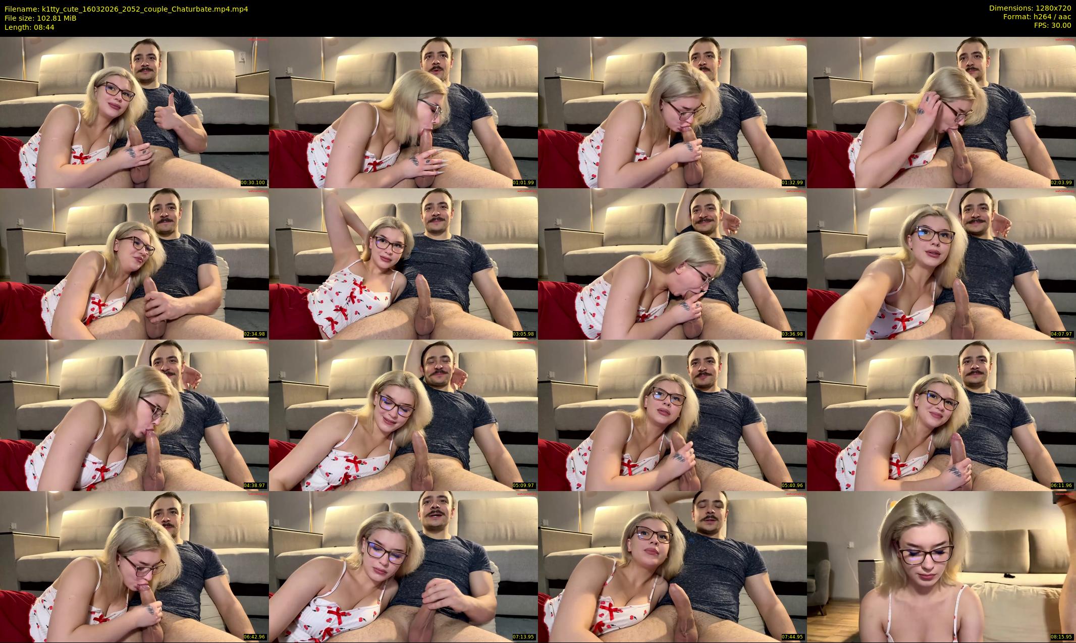 k1tty_cute — 9 minute Chaturbate female cam show recording, 720p, Mar 16, 2026